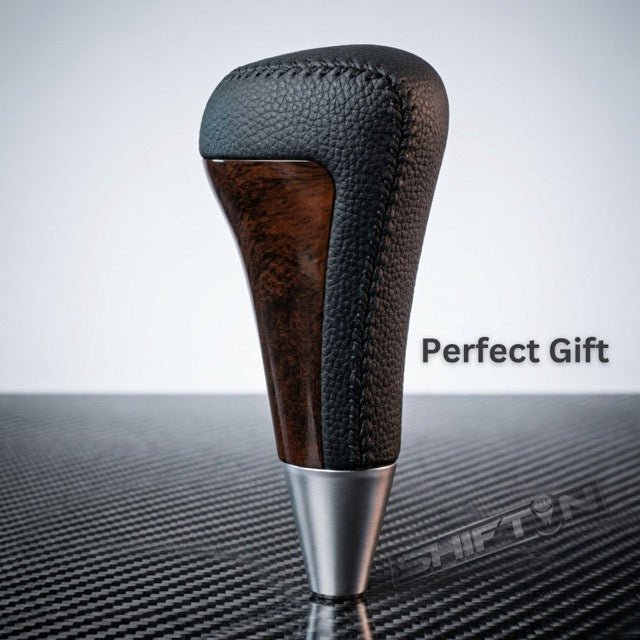 Gear Shift Knob Shifter for Lexus LX-570 2008-2015, Fits Toyota 4Runner Sequoia Tundra SUV Walnut Wood