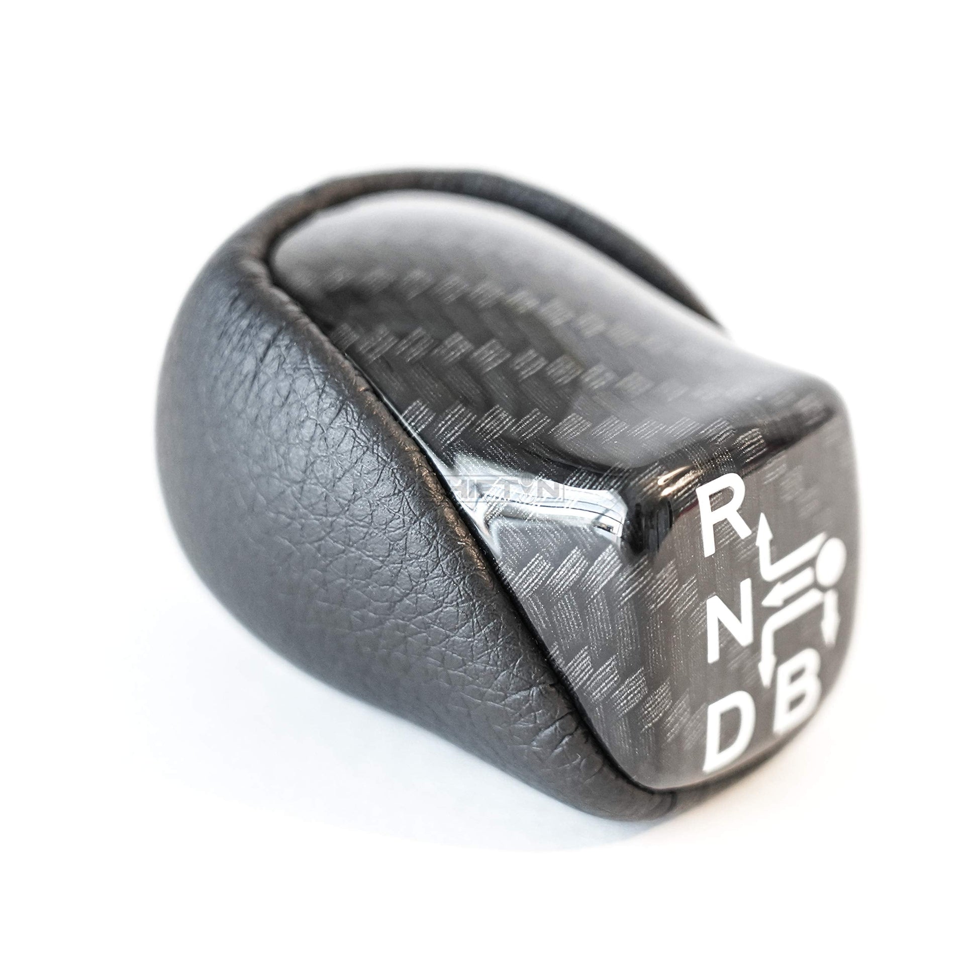 SHIFTIN Black Carbon Fiber Gear Shift Knob for Toyota Prius Prime Plug - in Hybrid AWD - e - ps254