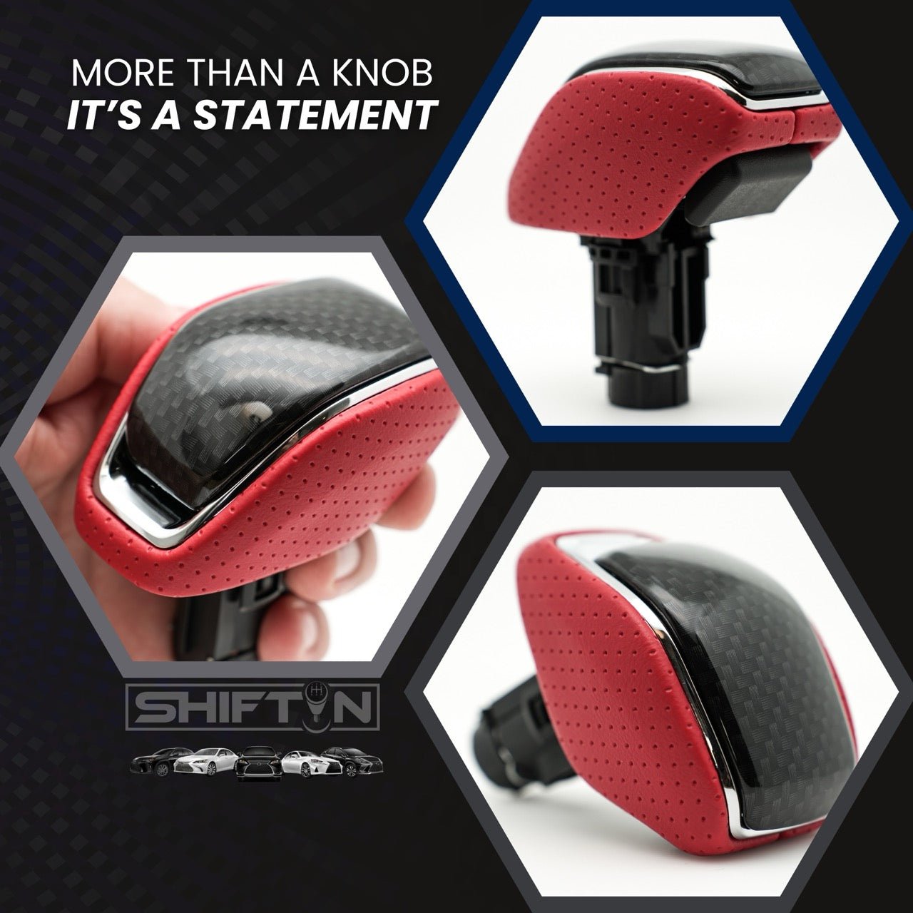 Replacement-Gear-Shift-Knob-for-Toyota-Highlander-2020-2026-Red
