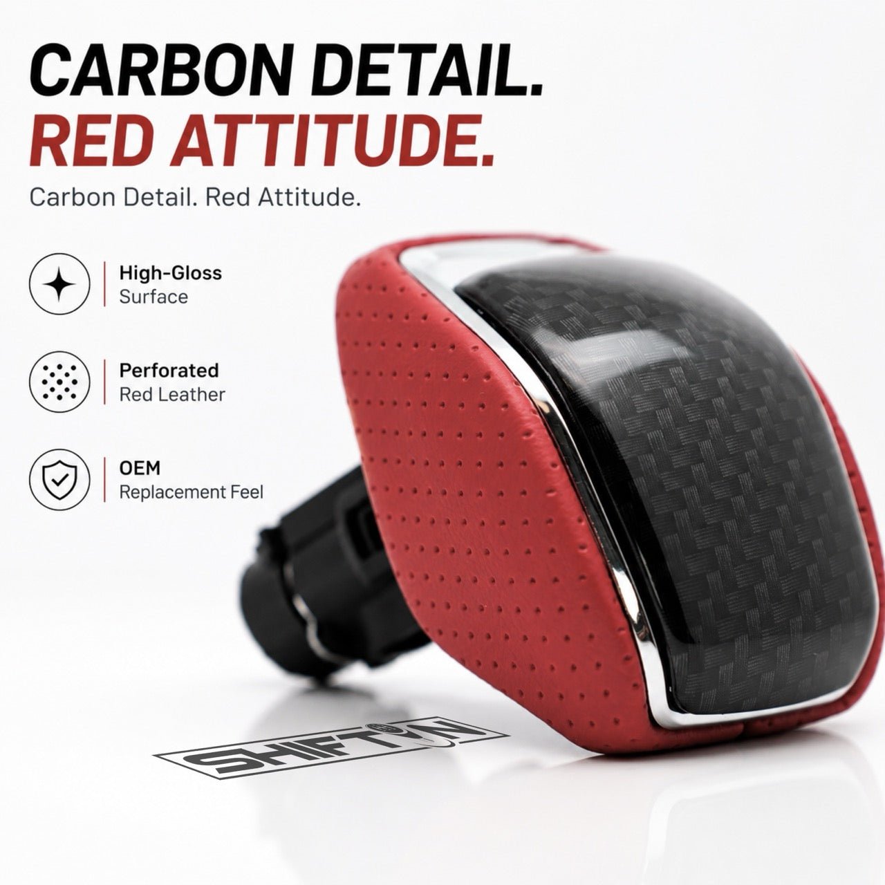 Replacement-Gear-Shift-Knob-for-Toyota-Highlander-2020-2026-Red
