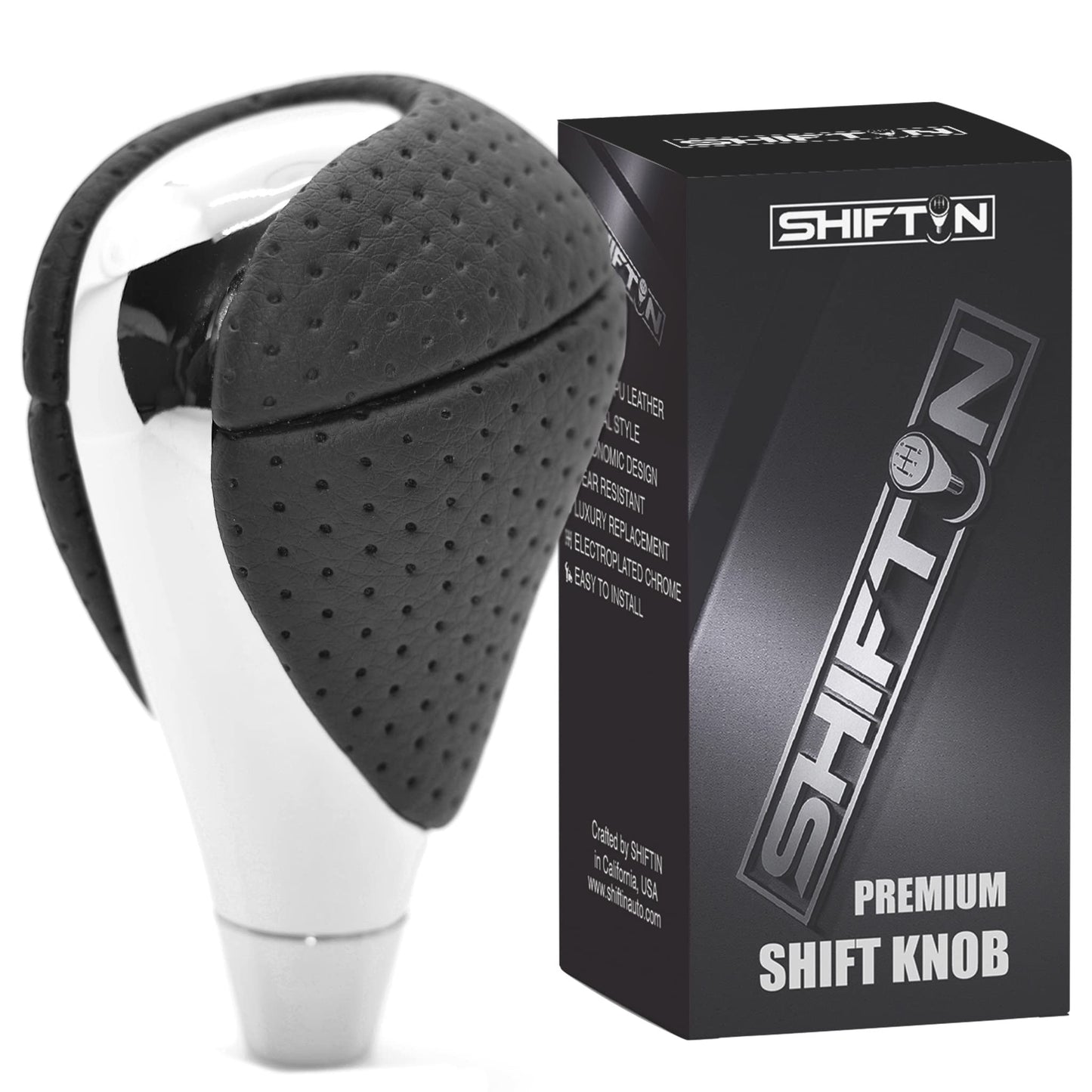 SHIFTIN Gear Shift Knob for Lexus ES300h ES350 GS300 GS350 GS430 GS450h GS460 IS250 IS300 IS350 LS460 LS600h RX350 RX450h - RBCHp
