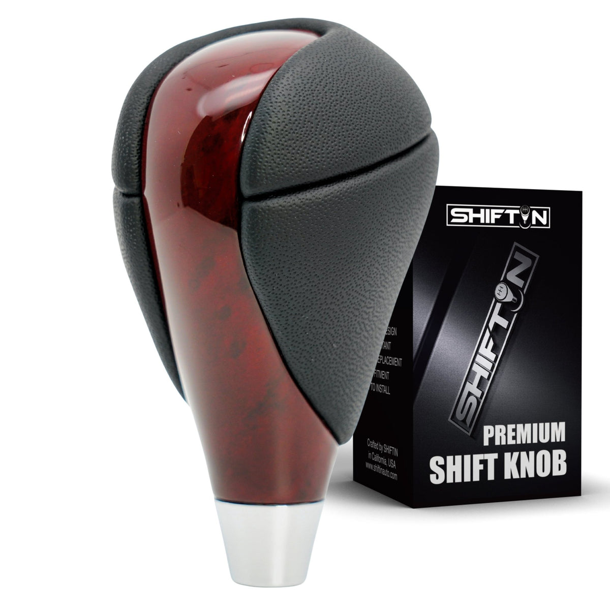 SHIFTIN Gear Shift Knob for Lexus ES300h ES350 GS300 GS350 GS430 GS450h GS460 IS250 IS300 IS350 LS460 LS600h RX350 RX450h - RBCR
