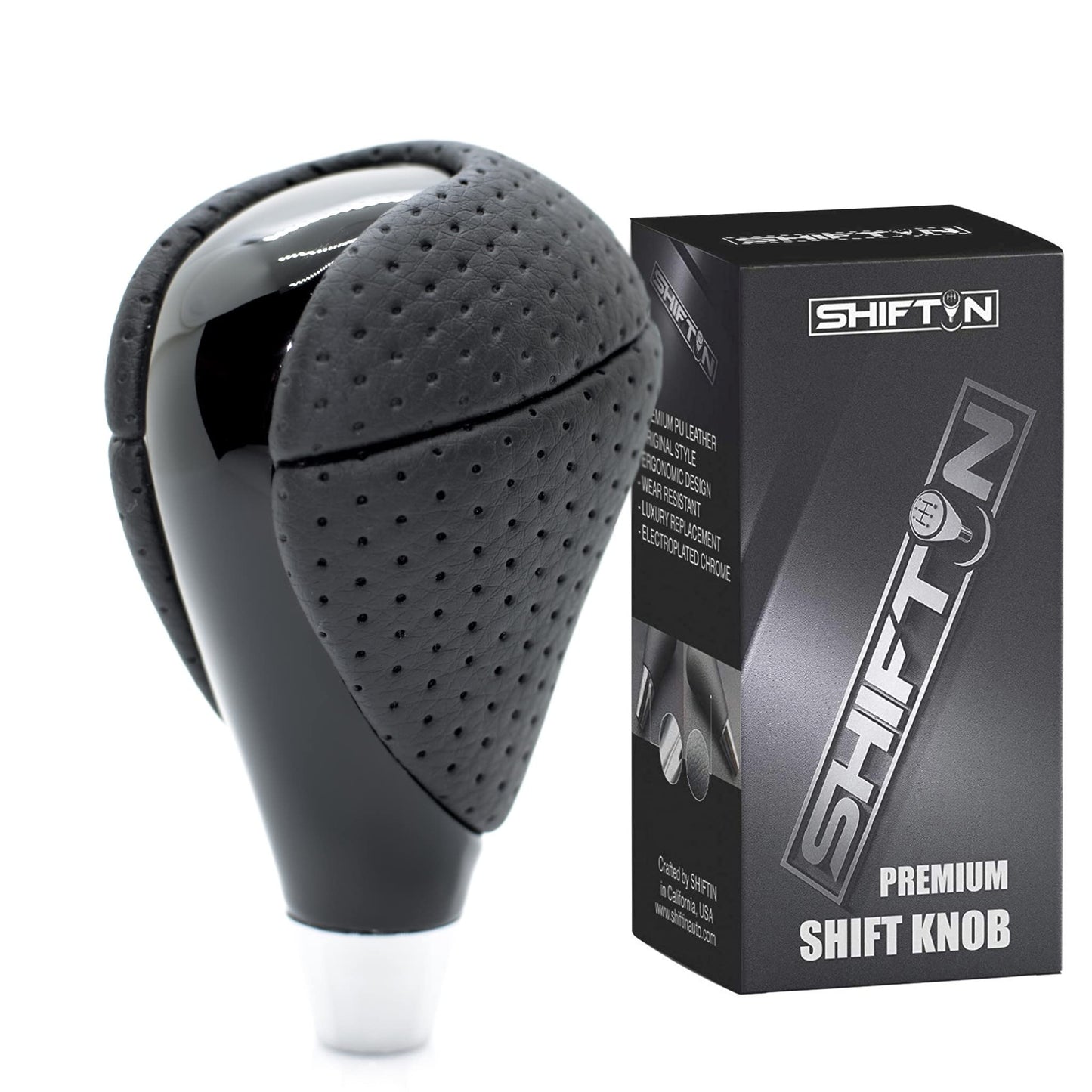 SHIFTIN Gear Shift Knob for Lexus ES300h ES350 GS300 GS350 GS430 GS450h GS460 IS250 IS300 IS350 LS460 LS600h RX350 RX450h - RBPBp