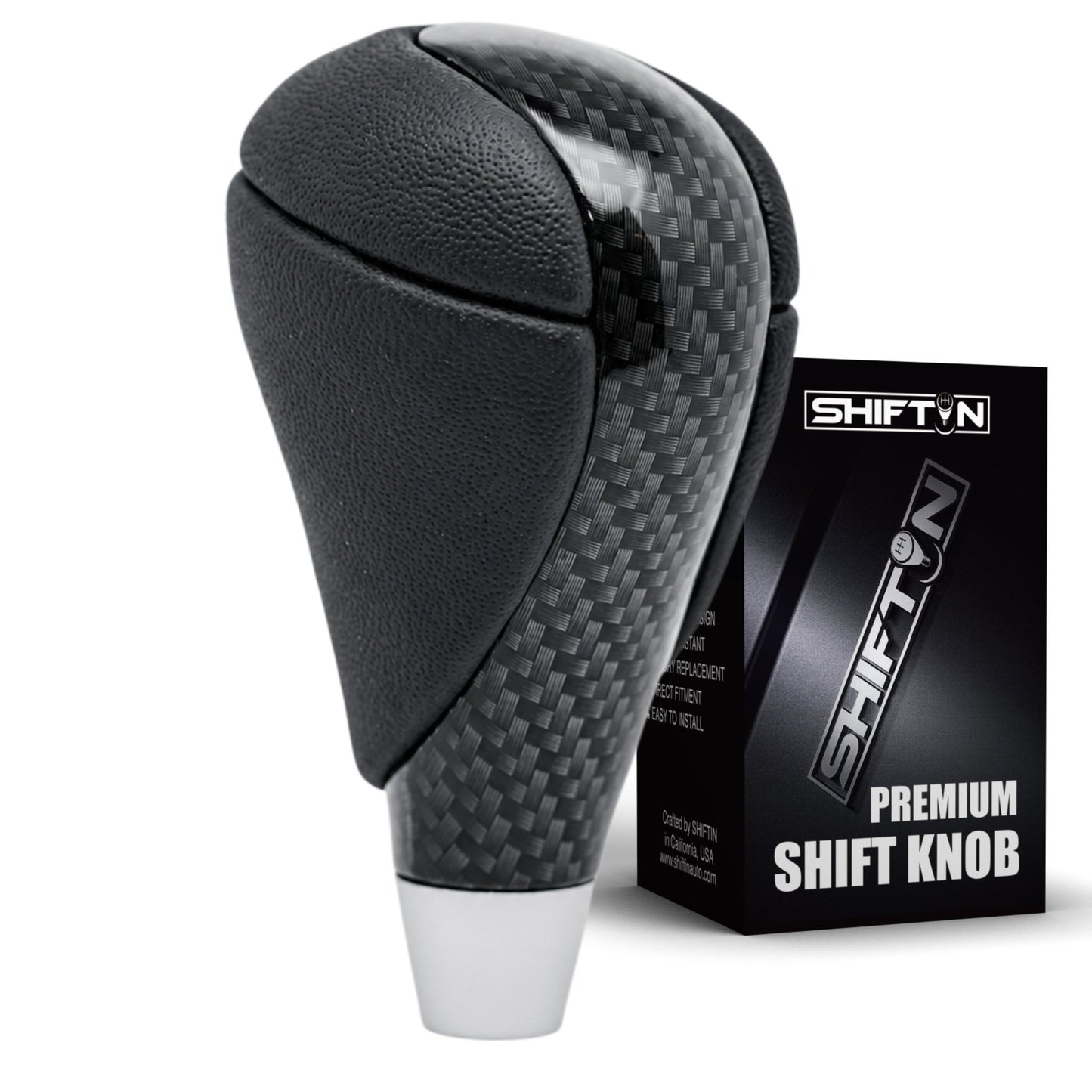 SHIFTIN Gear Shift Knob for Lexus ES300h ES350 GS300 GS350 GS430 GS450h GS460 IS250 IS300 IS350 LS460 LS600h RX350 RX450h - RBZ