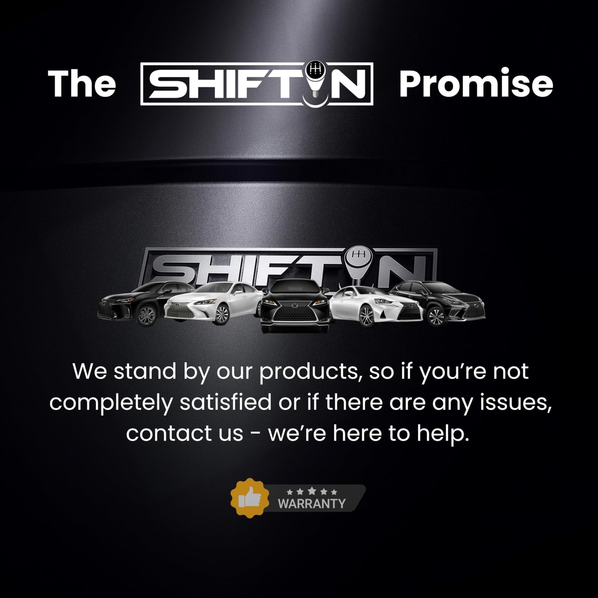 SHIFTIN Gear Shift Knob for Lexus GX470 2003-2009 and for Toyota Land Cruiser Prado 120 2002-2009 - LXBZZ