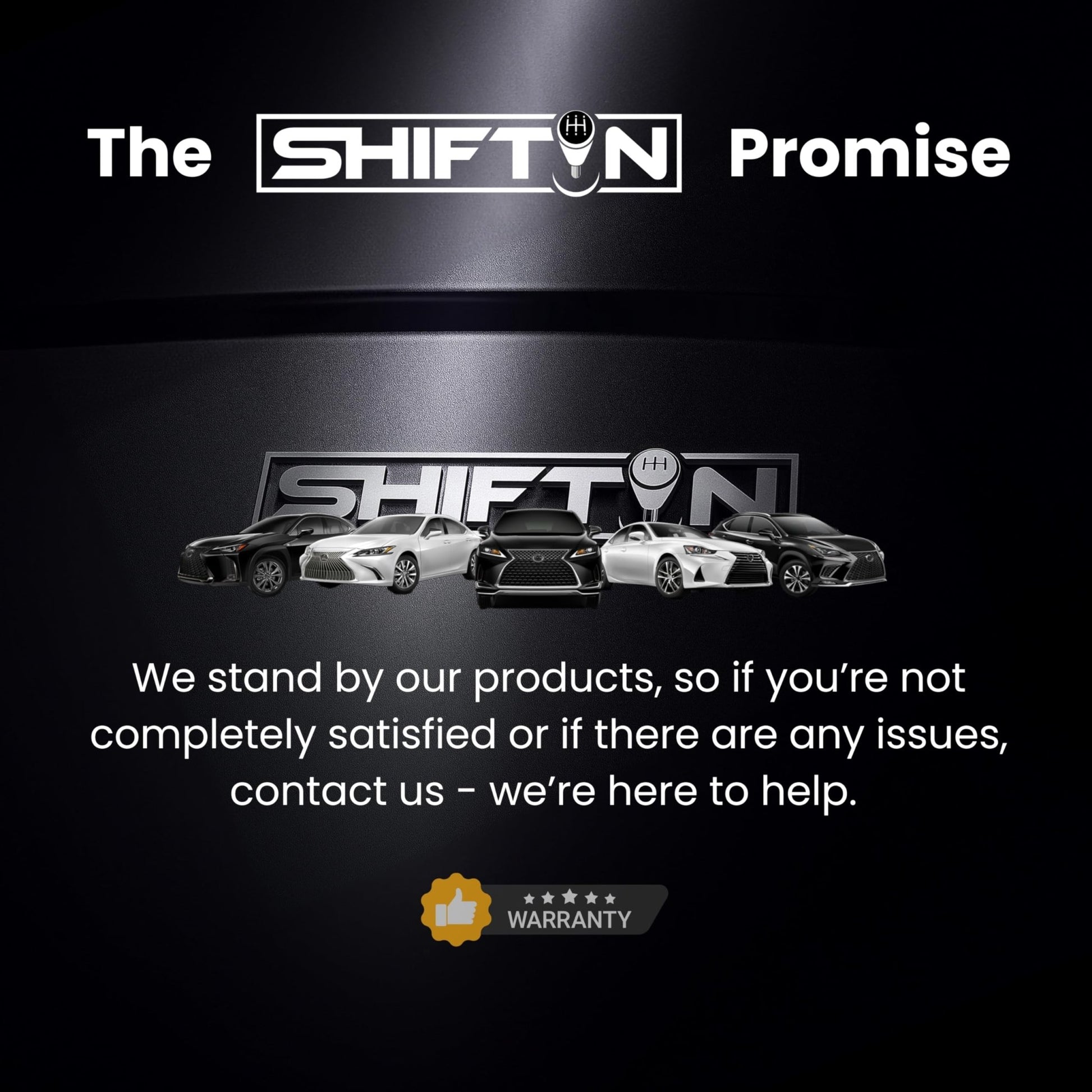 SHIFTIN Gear Shift Knob for Lexus GX470 2003-2009 and for Toyota Land Cruiser Prado 120 2002-2009 - LXPB