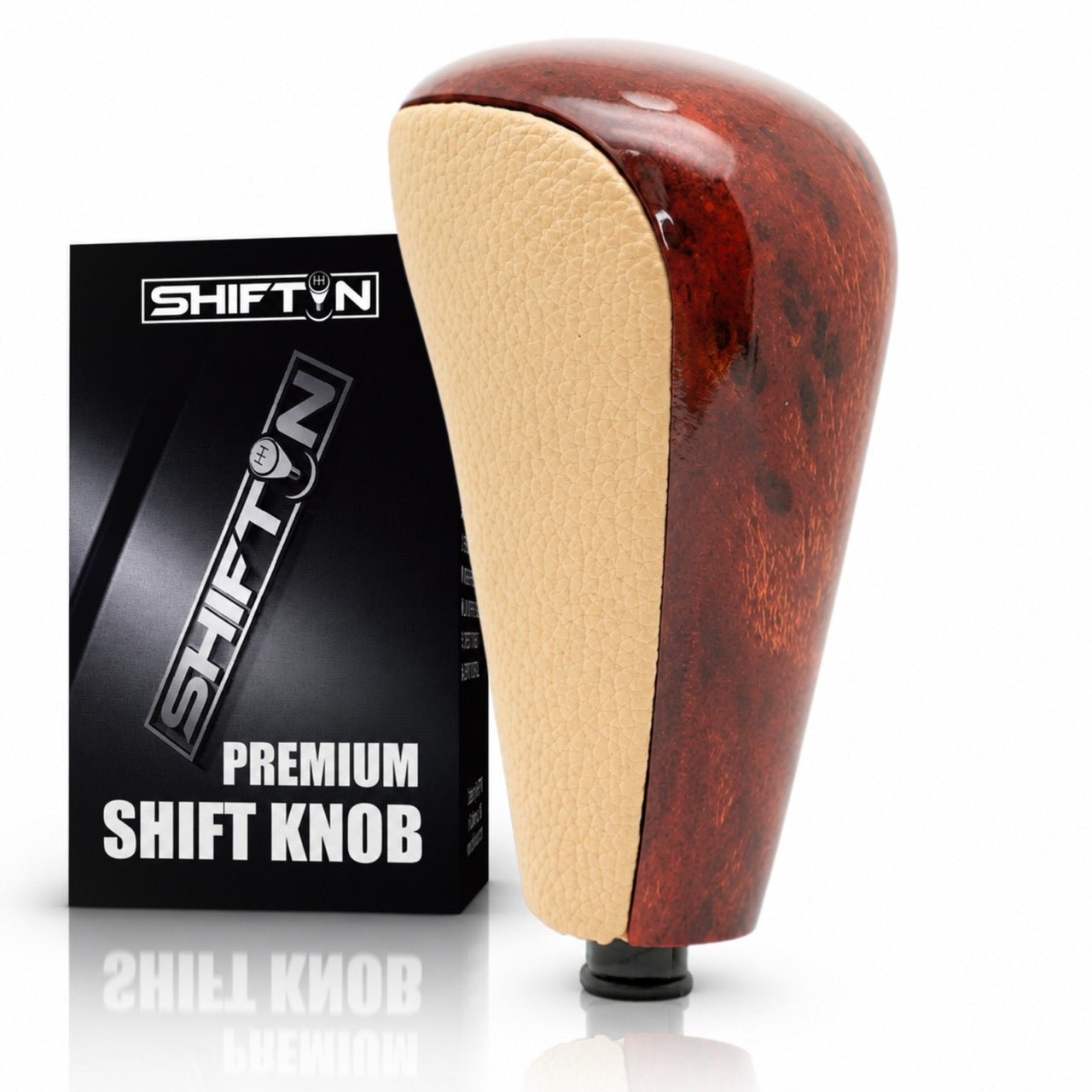 SHIFTIN Gear Shift Knob for Lexus GX470 2003-2009 and for Toyota Land Cruiser Prado 120 2002-2009 - LXTWD