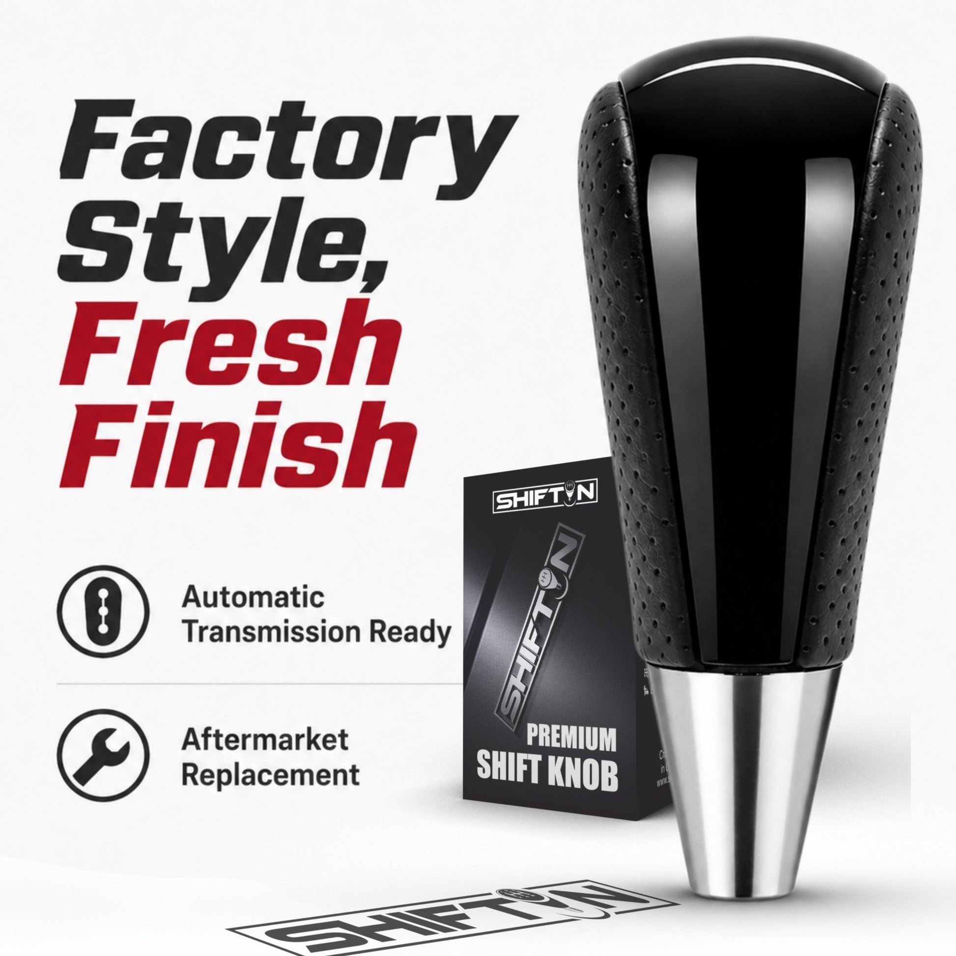 SHIFTIN Gear Shift Knob for Toyota Avalon Yaris 4Runner Sienna Camry Tacoma Rav-4 Matrix Corolla Venza & Lexus ES GS IS LS LX RX SC - XBPBp