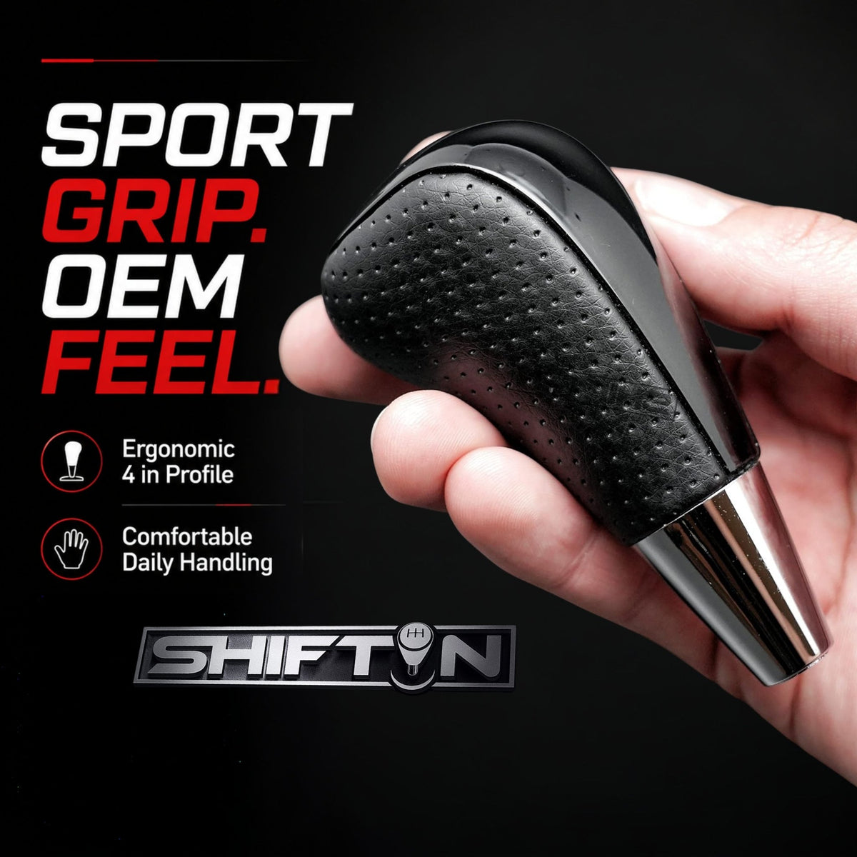 SHIFTIN Gear Shift Knob for Toyota Avalon Yaris 4Runner Sienna Camry Tacoma Rav-4 Matrix Corolla Venza & Lexus ES GS IS LS LX RX SC - XBPBp