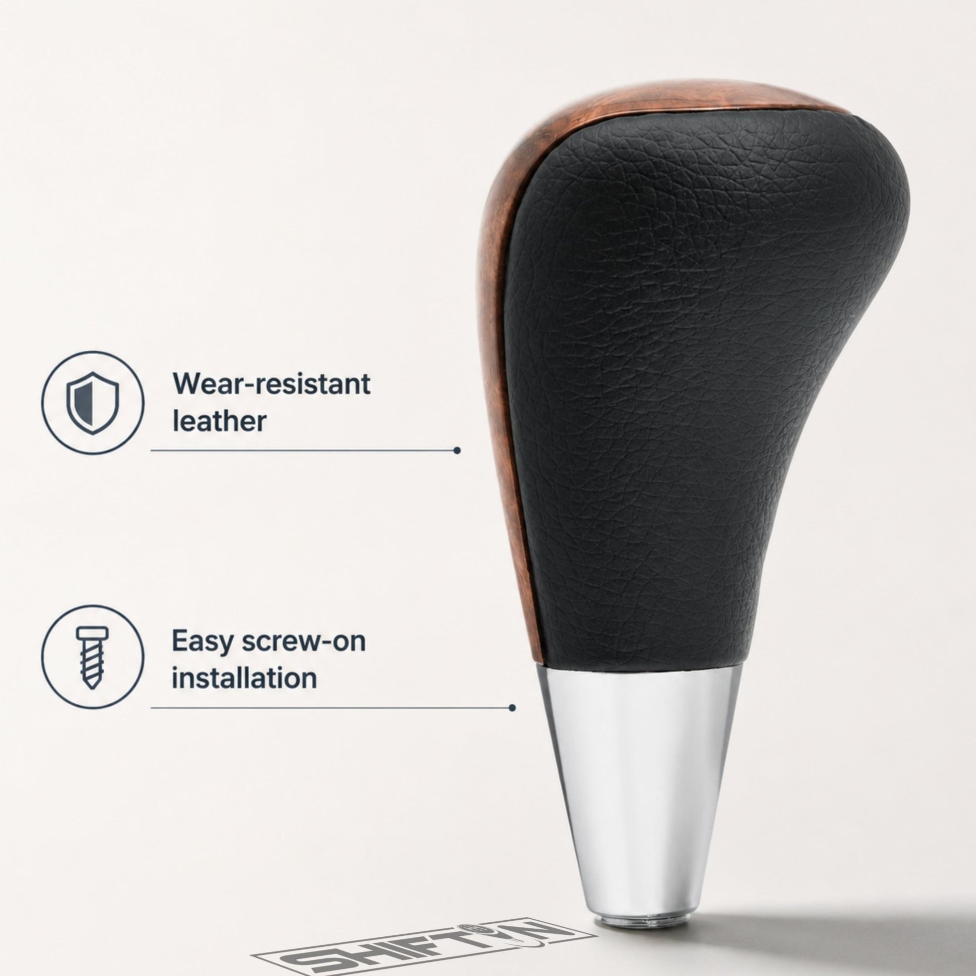 SHIFTIN Gear Shift Knob for Toyota Avalon Yaris 4Runner Sienna Camry Tacoma Rav-4 Matrix Corolla Venza & Lexus ES GS IS LS LX RX SC - XB23