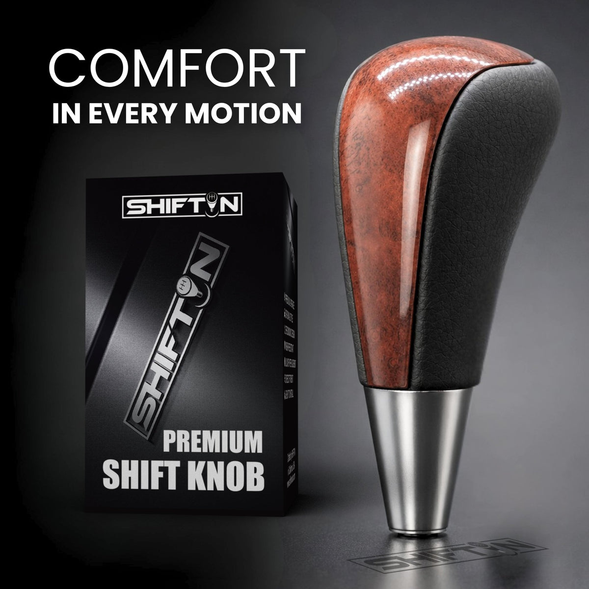 SHIFTIN Gear Shift Knob for Toyota Avalon Yaris 4Runner Sienna Camry Tacoma Rav-4 Matrix Corolla Venza & Lexus ES GS IS LS LX RX SC - XB23
