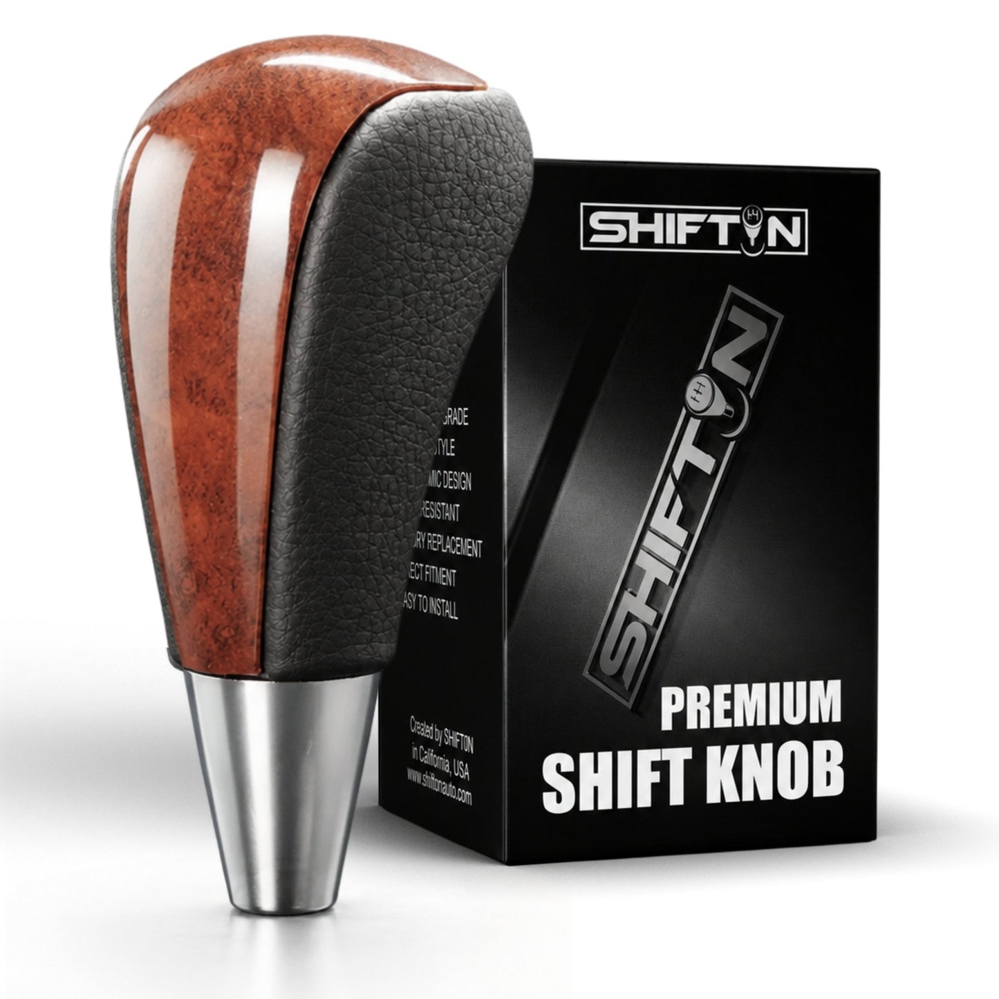 SHIFTIN Gear Shift Knob for Toyota Avalon Yaris 4Runner Sienna Camry Tacoma Rav-4 Matrix Corolla Venza & Lexus ES GS IS LS LX RX SC - XB23