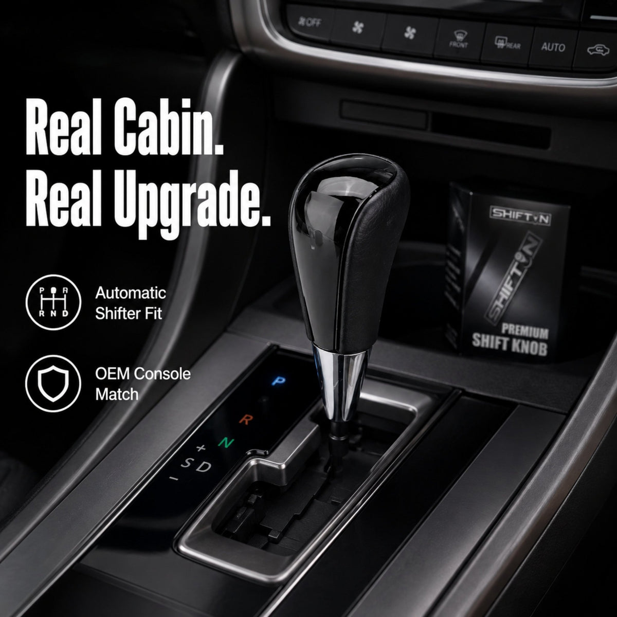 SHIFTIN Gear Shift Knob for Toyota Avalon Yaris 4Runner Sienna Camry Tacoma Rav-4 Matrix Corolla Venza & Lexus ES GS IS LS LX RX SC - XBPB