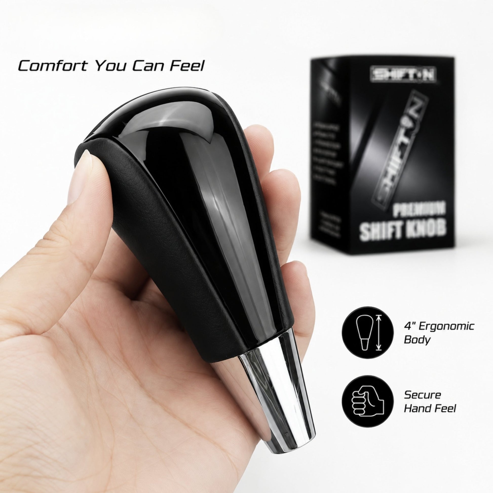 SHIFTIN Gear Shift Knob for Toyota Avalon Yaris 4Runner Sienna Camry Tacoma Rav-4 Matrix Corolla Venza & Lexus ES GS IS LS LX RX SC - XBPB
