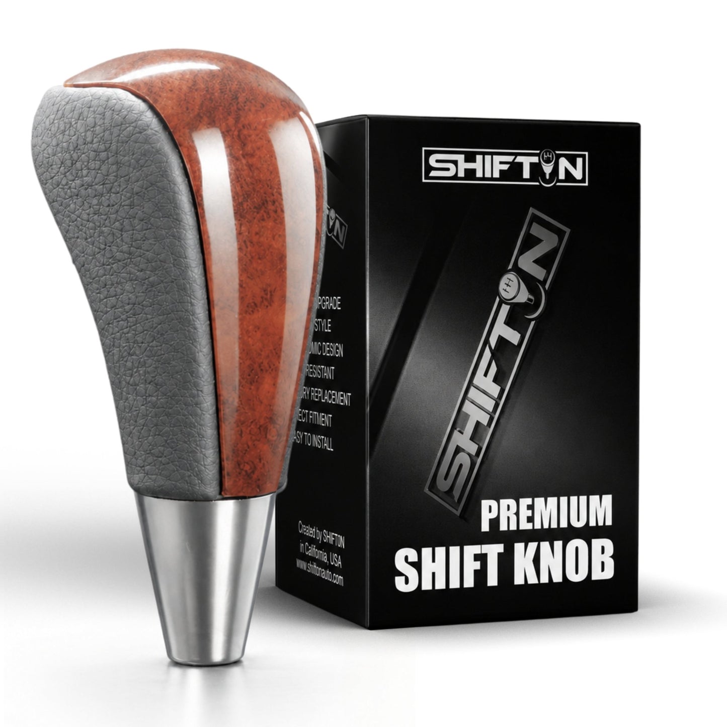 SHIFTIN Gear Shift Knob for Toyota Avalon Yaris 4Runner Sienna Camry Tacoma Rav-4 Matrix Corolla Venza & Lexus ES GS IS LS LX RX SC - XG23