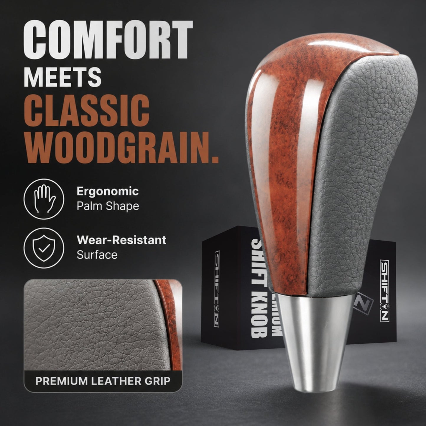 SHIFTIN Gear Shift Knob for Toyota Avalon Yaris 4Runner Sienna Camry Tacoma Rav-4 Matrix Corolla Venza & Lexus ES GS IS LS LX RX SC - XG23