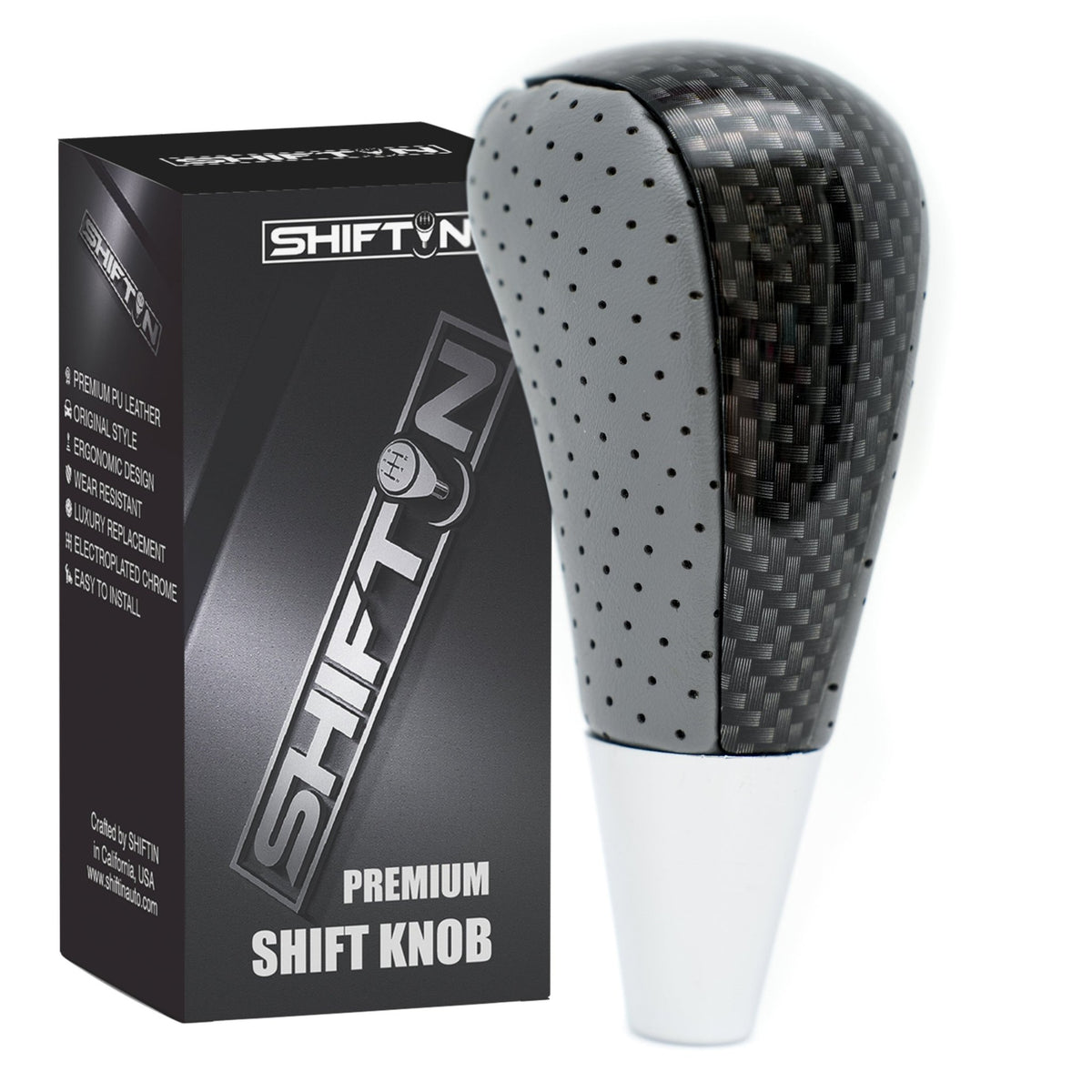 SHIFTIN Gear Shift Knob for Toyota Avalon Yaris 4Runner Sienna Camry Tacoma Rav-4 Matrix Corolla Venza & Lexus ES GS IS LS LX RX SC - XGZZp