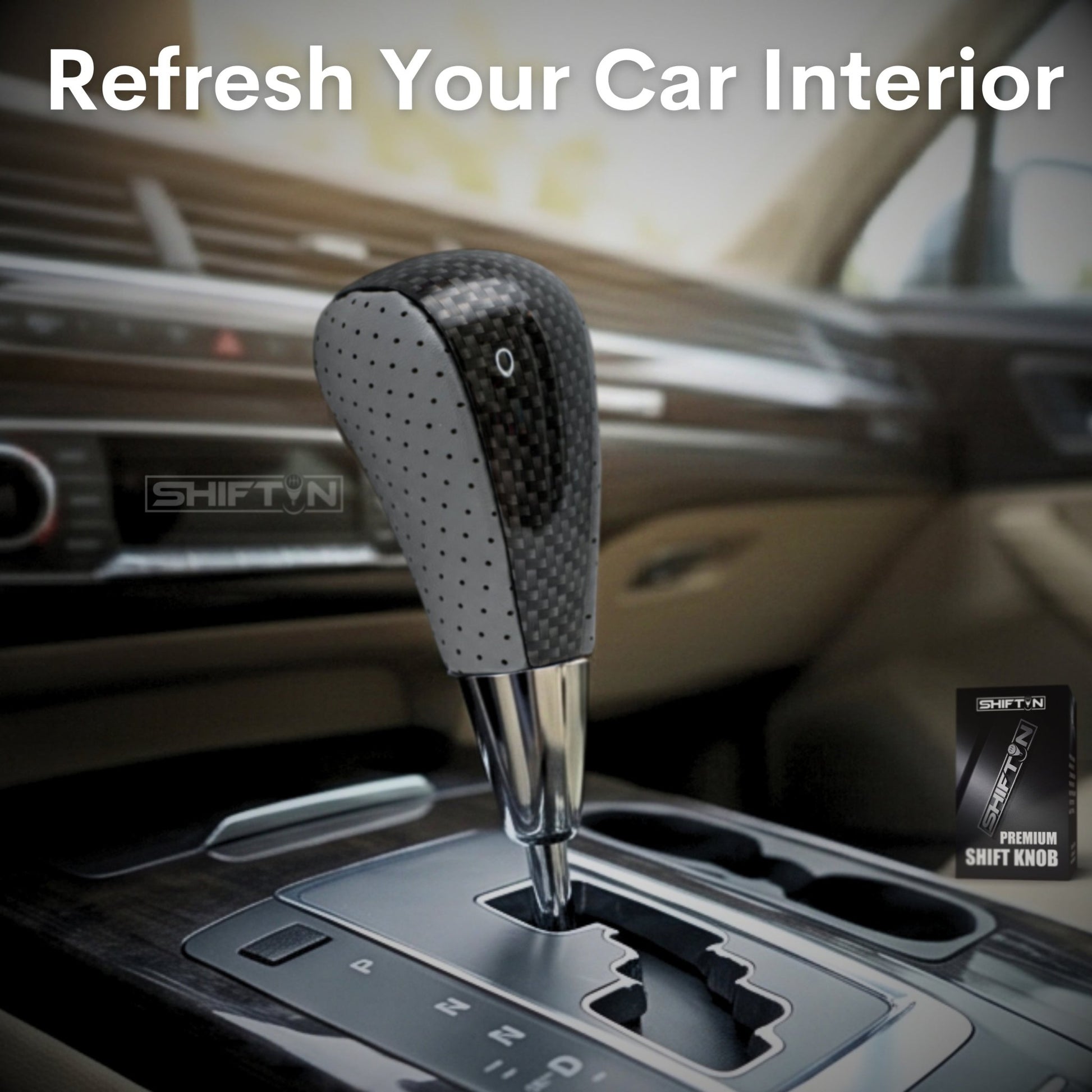 SHIFTIN Gear Shift Knob for Toyota Avalon Yaris 4Runner Sienna Camry Tacoma Rav-4 Matrix Corolla Venza & Lexus ES GS IS LS LX RX SC - XGZZp