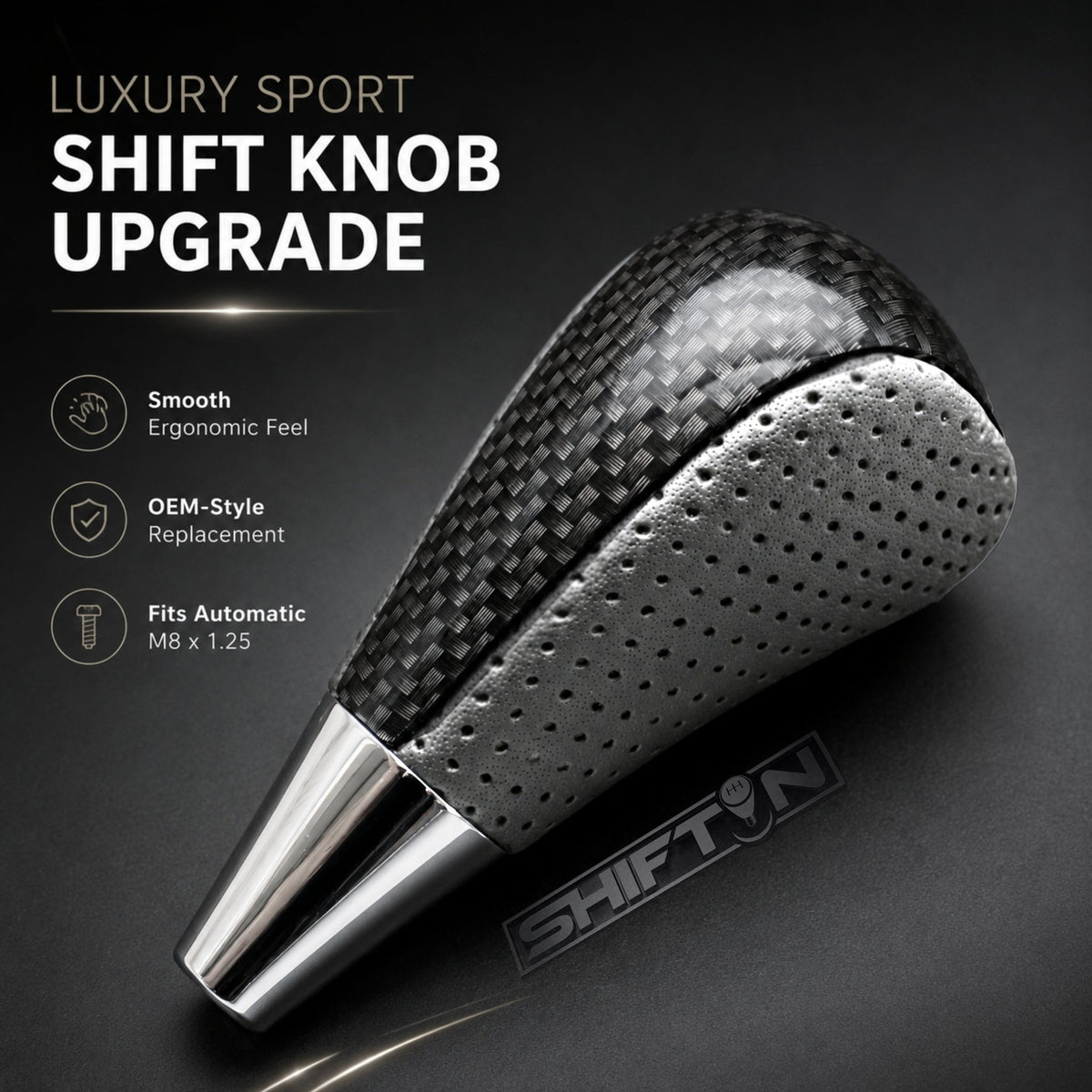 SHIFTIN Gear Shift Knob for Toyota Avalon Yaris 4Runner Sienna Camry Tacoma Rav-4 Matrix Corolla Venza & Lexus ES GS IS LS LX RX SC - XGZZp