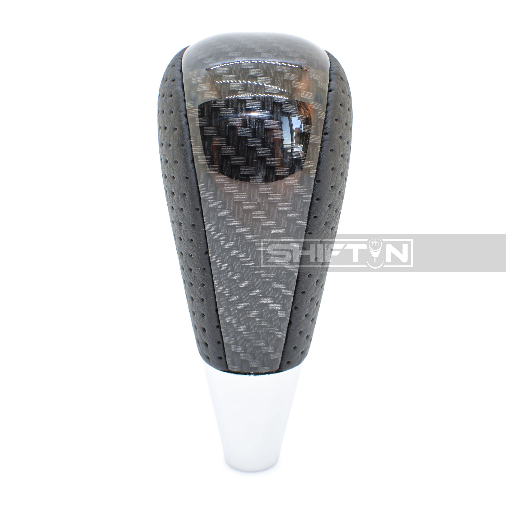 SHIFTIN-Gear-Shift-Knob-for-Toyota-Avalon-Yaris-4Runner-Sienna-Camry-Solara-Rav4-Matrix-Corolla-Venza-for-Lexus-ES-GS-IS-LS-LX-RX-SC-Scion-tC-xB-xD-iQ-Black-Leather-Carbon-Fiber