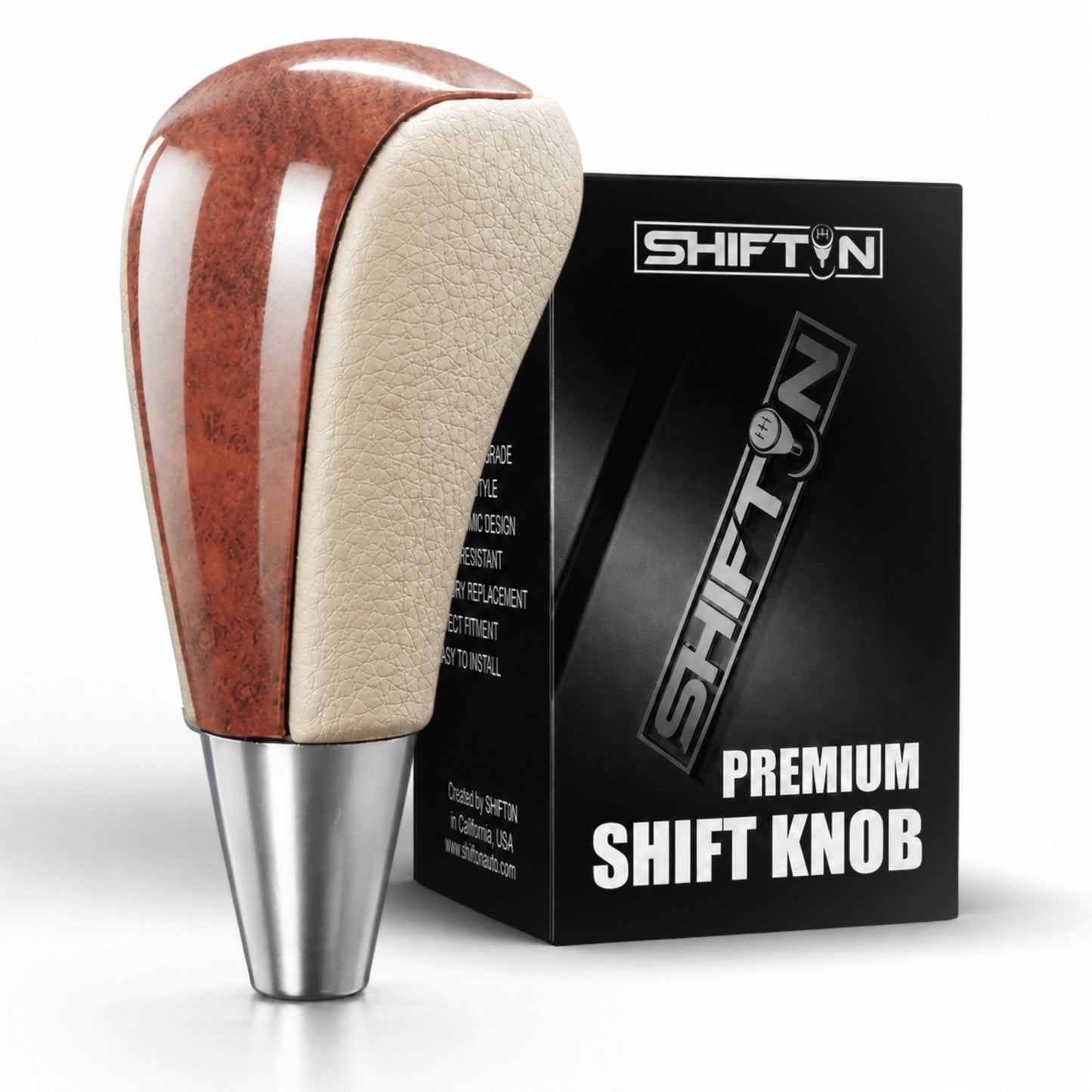 SHIFTIN Gear Shift Knob for Toyota Avalon Yaris 4Runner Sienna Camry Tacoma Rav-4 Matrix Corolla Venza & Lexus ES GS IS LS LX RX SC - XT23