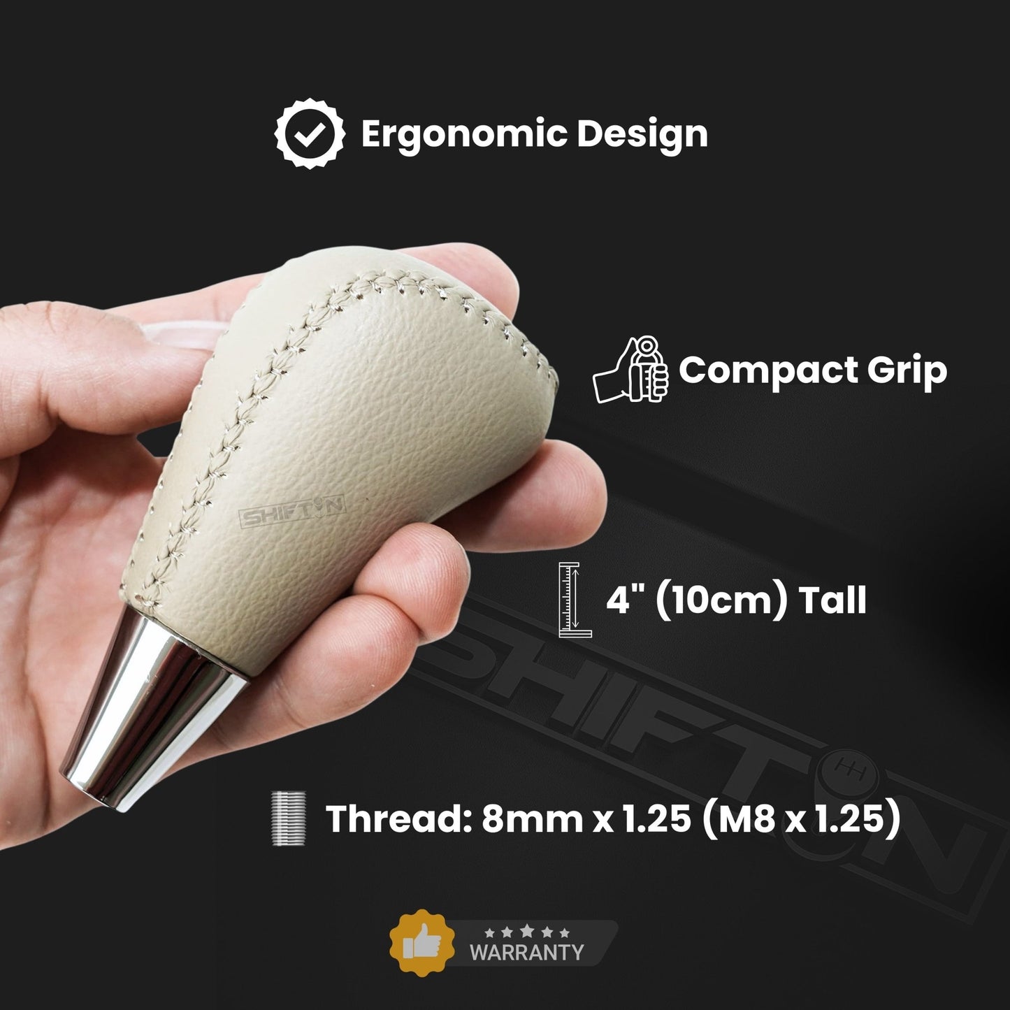 SHIFTIN Gear Shift Knob for Toyota Avalon Yaris 4Runner Sienna Camry Tacoma Rav-4 Matrix Corolla Venza & Lexus ES GS IS LS LX RX SC - XTLT