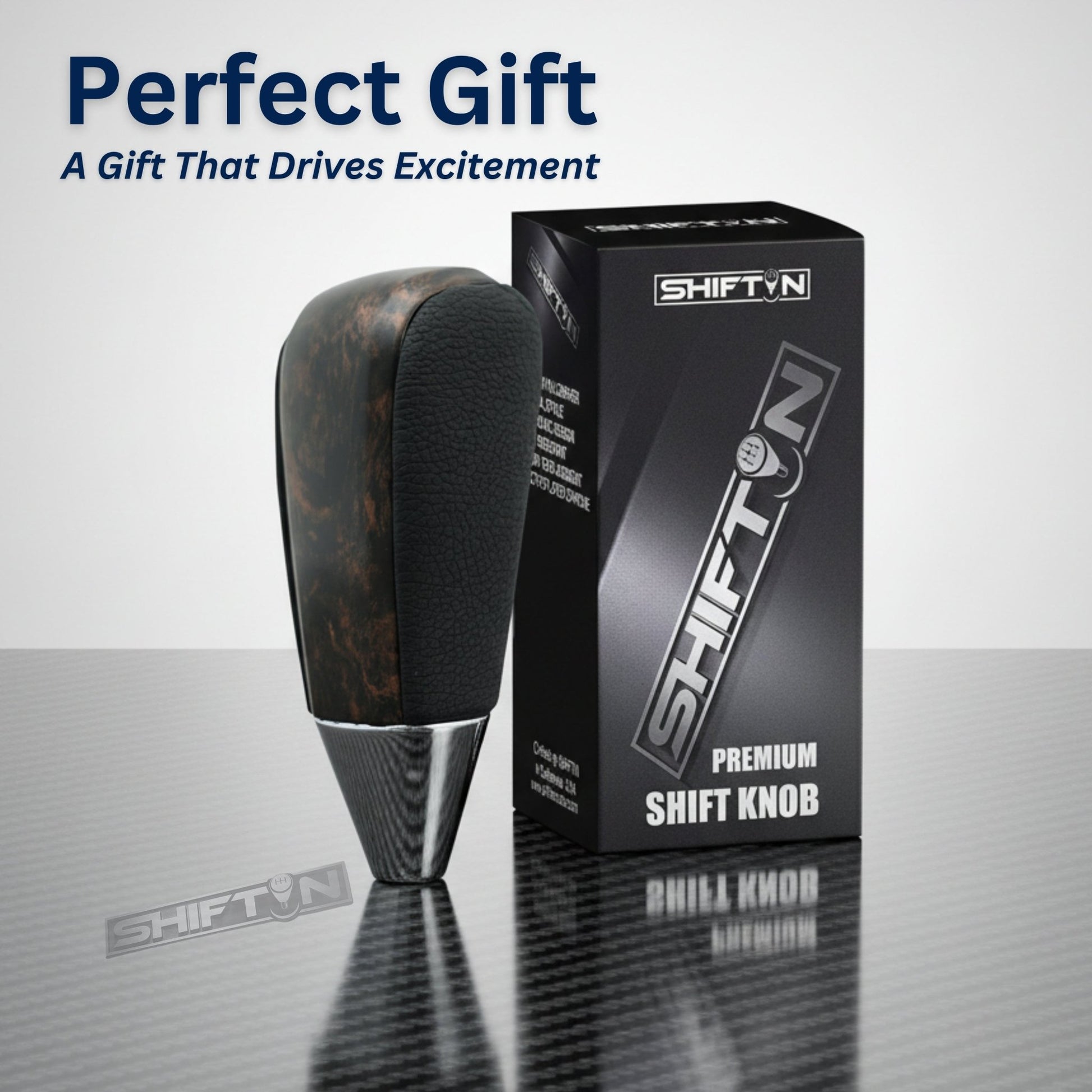 SHIFTIN Gear Shift Knob for Toyota Land Cruiser 4Runner Sequoia Tundra Highlander Off-Road 4x4 TRD - QBDK