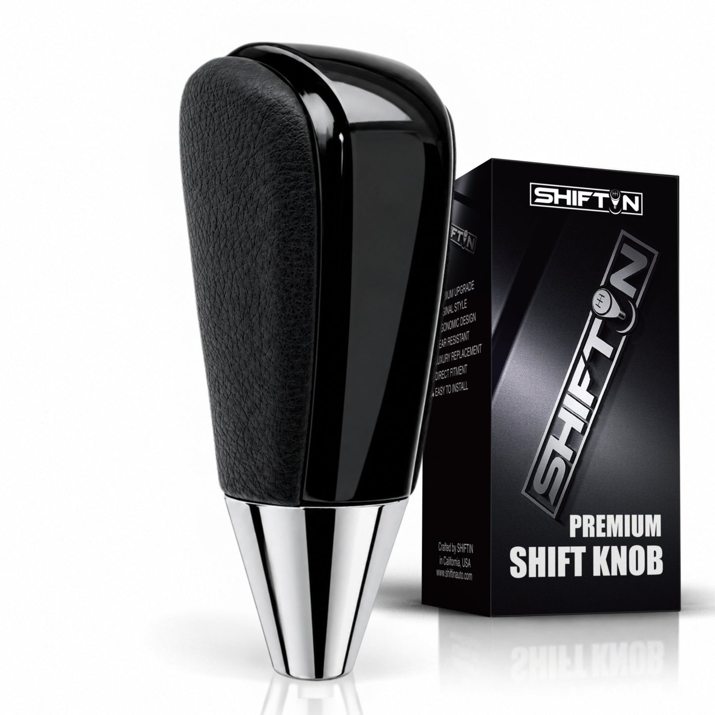 SHIFTIN-Gear-Shift-Knob-for-Toyota-Land-Cruiser-4Runner-Sequoia-Tundra-Highlander-Off-Road-4x4-TRD-Piano-Black