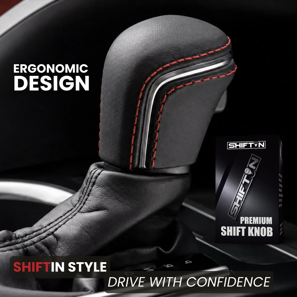 SHIFTIN Gear Shift Knob Gearbox Shifter for Toyota Camry (2018-2026) Corolla (2020-2026) Avalon (2019-2022) - NBxxLT