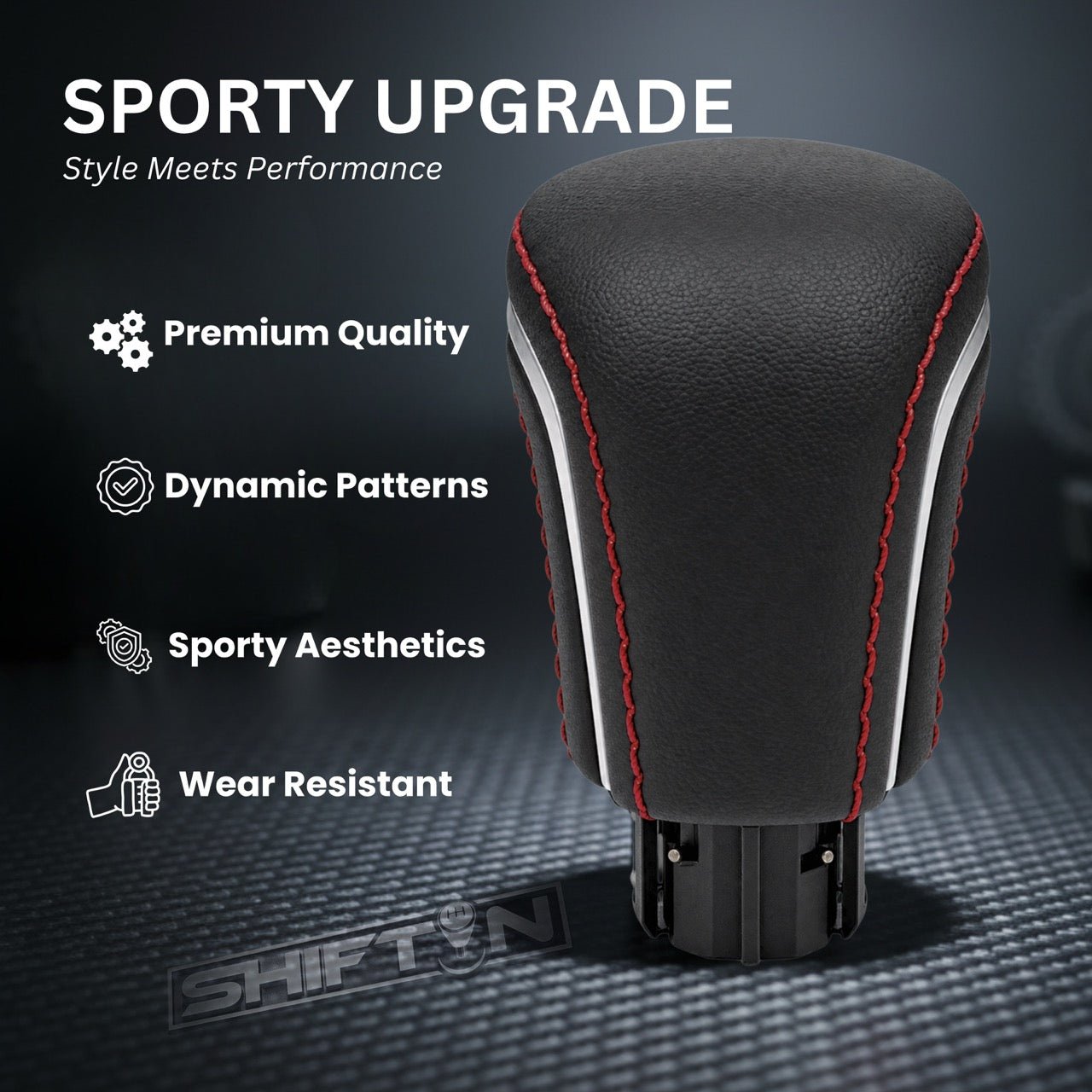 SHIFTIN Gear Shift Knob Gearbox Shifter for Toyota Camry (2018-2026) Corolla (2020-2026) Avalon (2019-2022) - NBxxLT
