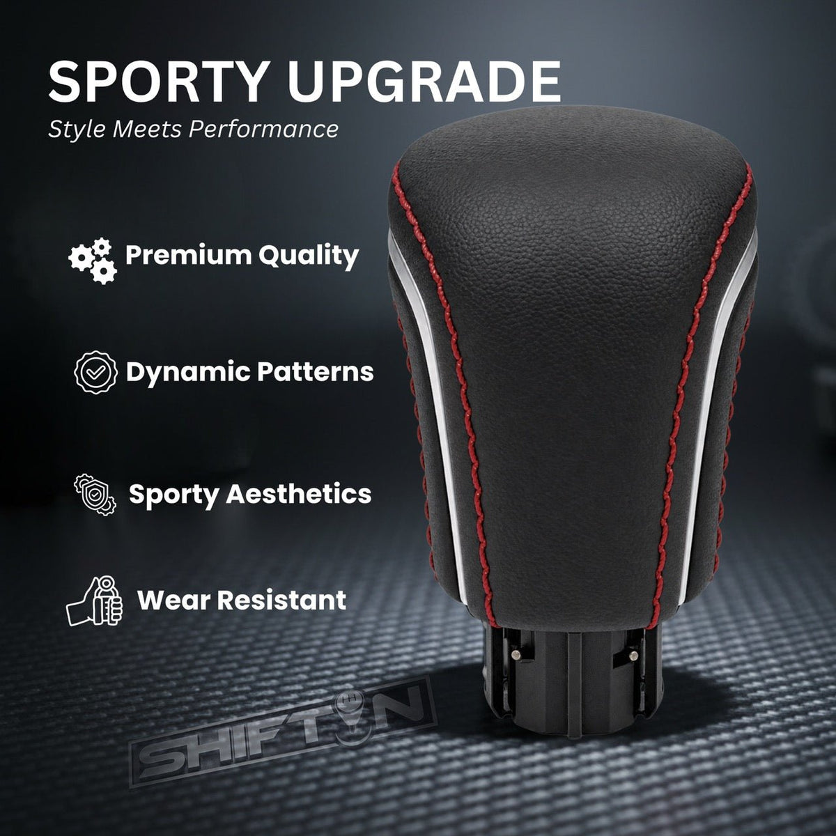 SHIFTIN Gear Shift Knob Gearbox Shifter for Toyota Camry (2018-2026) Corolla (2020-2026) Avalon (2019-2022) - NBxxLT