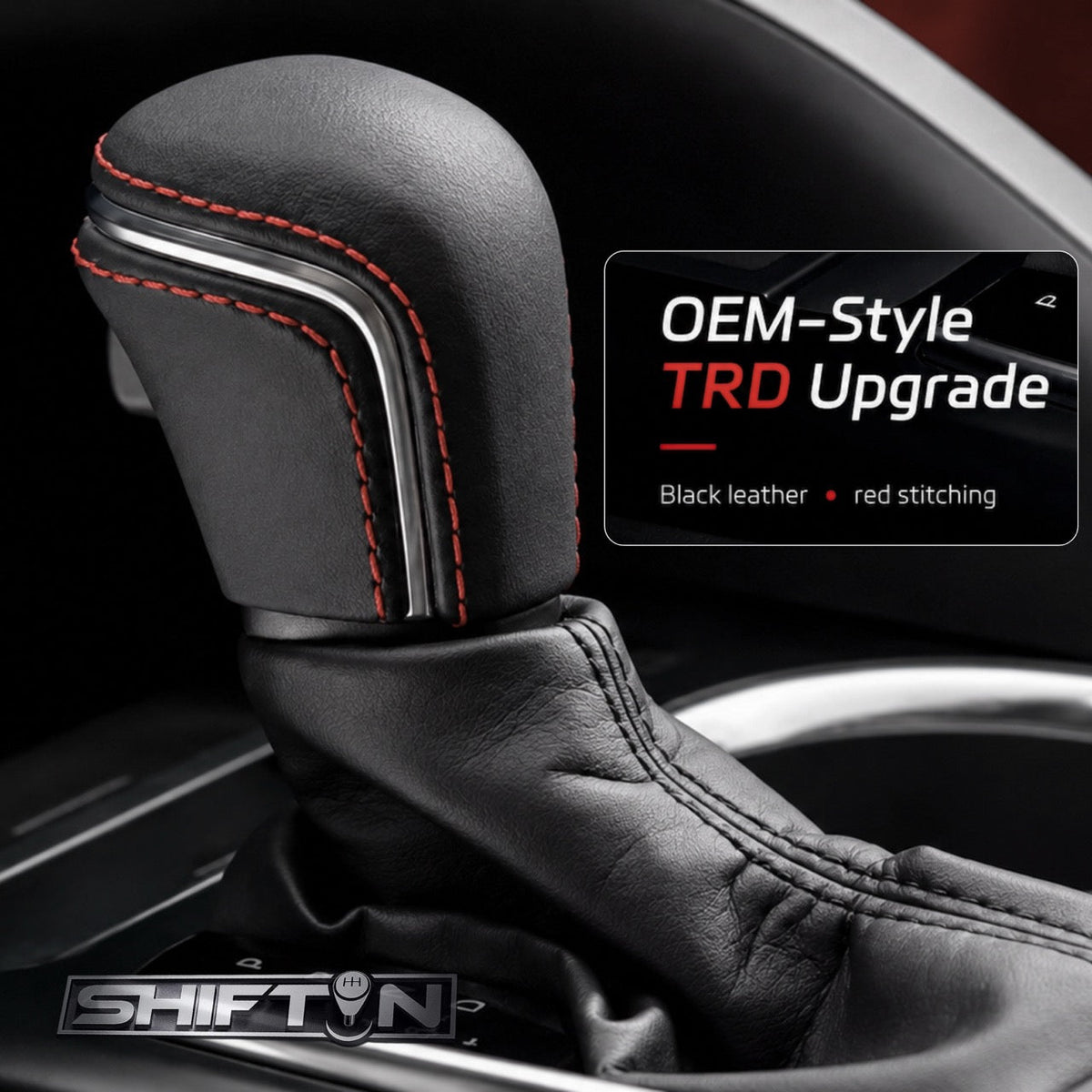 SHIFTIN Gear Shift Knob Gearbox Shifter for Toyota Camry (2018-2026) Corolla (2020-2026) Avalon (2019-2022) - NBxxLT