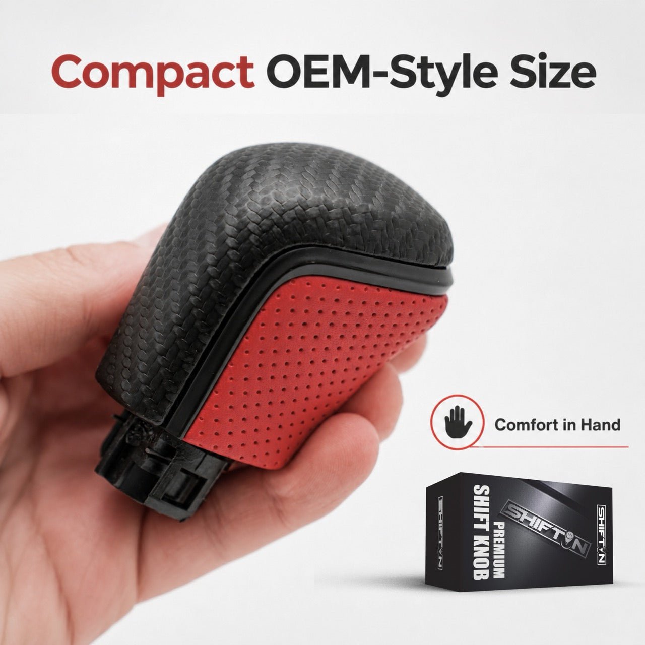 SHIFTIN Gear Shift Knob Gearbox Shifter for Toyota Camry (2018-2026) Corolla (2020-2026) Avalon (2019-2022) - NRZp-CL