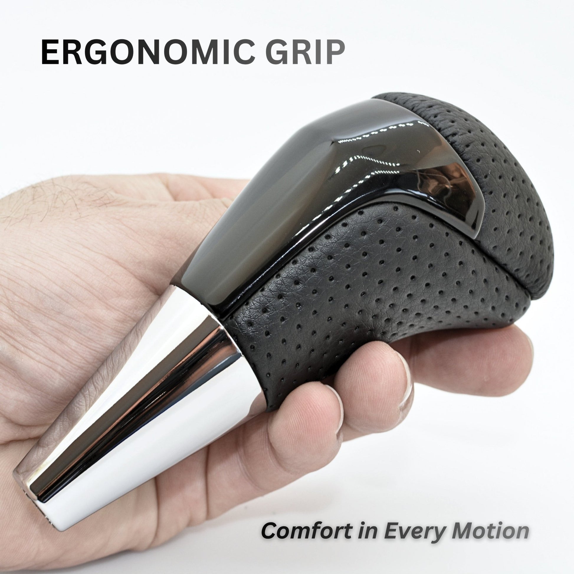 SHIFTIN-Car-Gear-Shift-Knob-Gearbox-Shifter-Head-for-Toyota-Land-Cruiser-FJ-4Runner-Sequoia-Tundra-Tacoma-Highlander-Fortuner-Hilux-Rav4-Prius-C-Lexus-LX-SUVs-Black-Leather-Piano