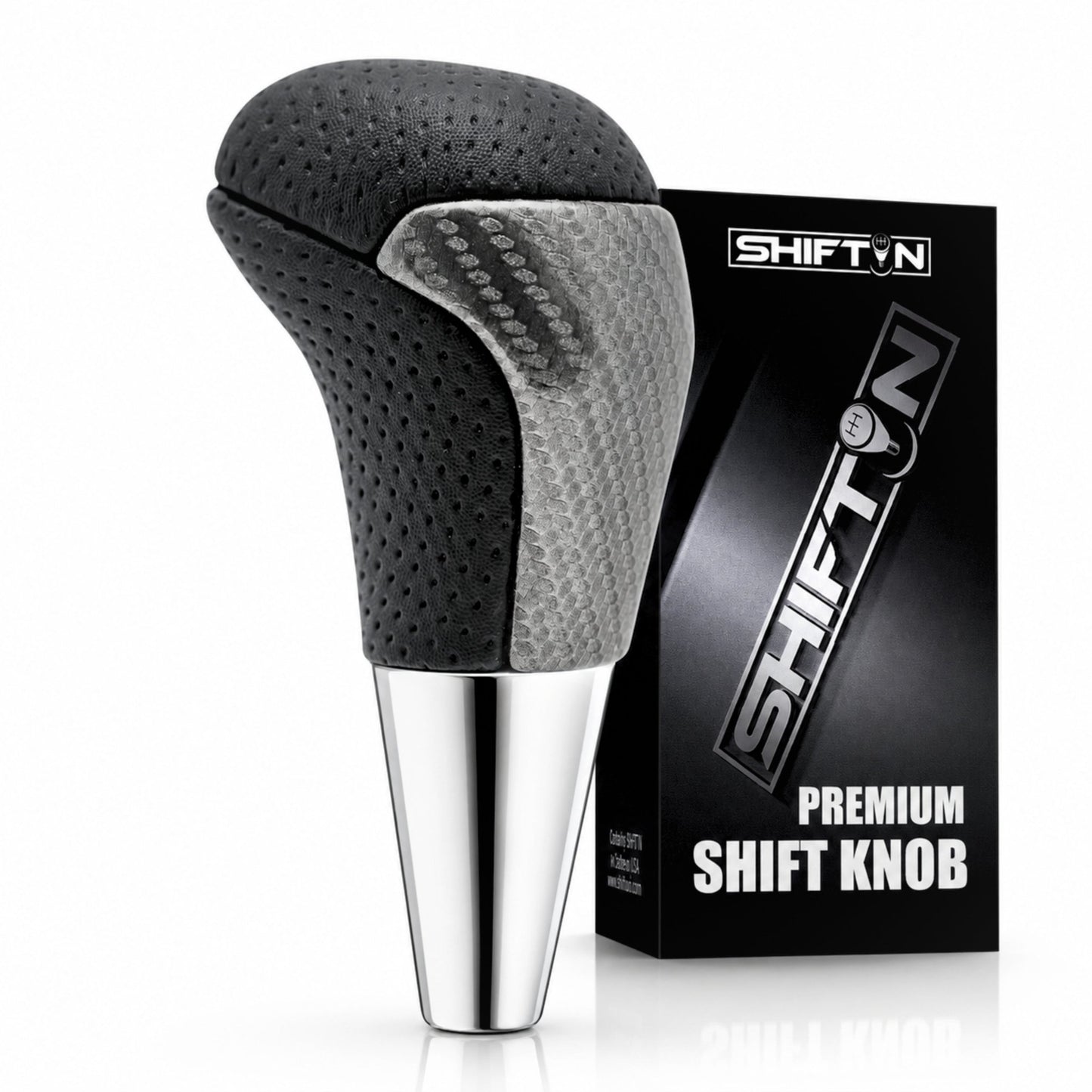 SHIFTIN Large Aftermarket Replacement Gear Shift Knob fit for Toyota Land Cruiser Tundra 4Runner Fortuner and Lexus LX 570 470 RX LS - LCGZp