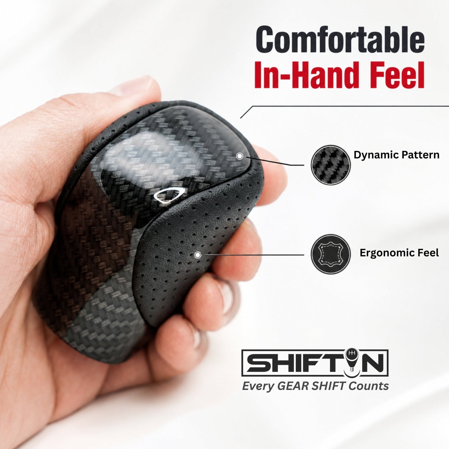 SHIFTIN Gear Shift Knob Shifter for Lexus ES GS GX-460 IS250 NX RC200t RX 300 350-h 450-hL 2014-2023 - UZZp