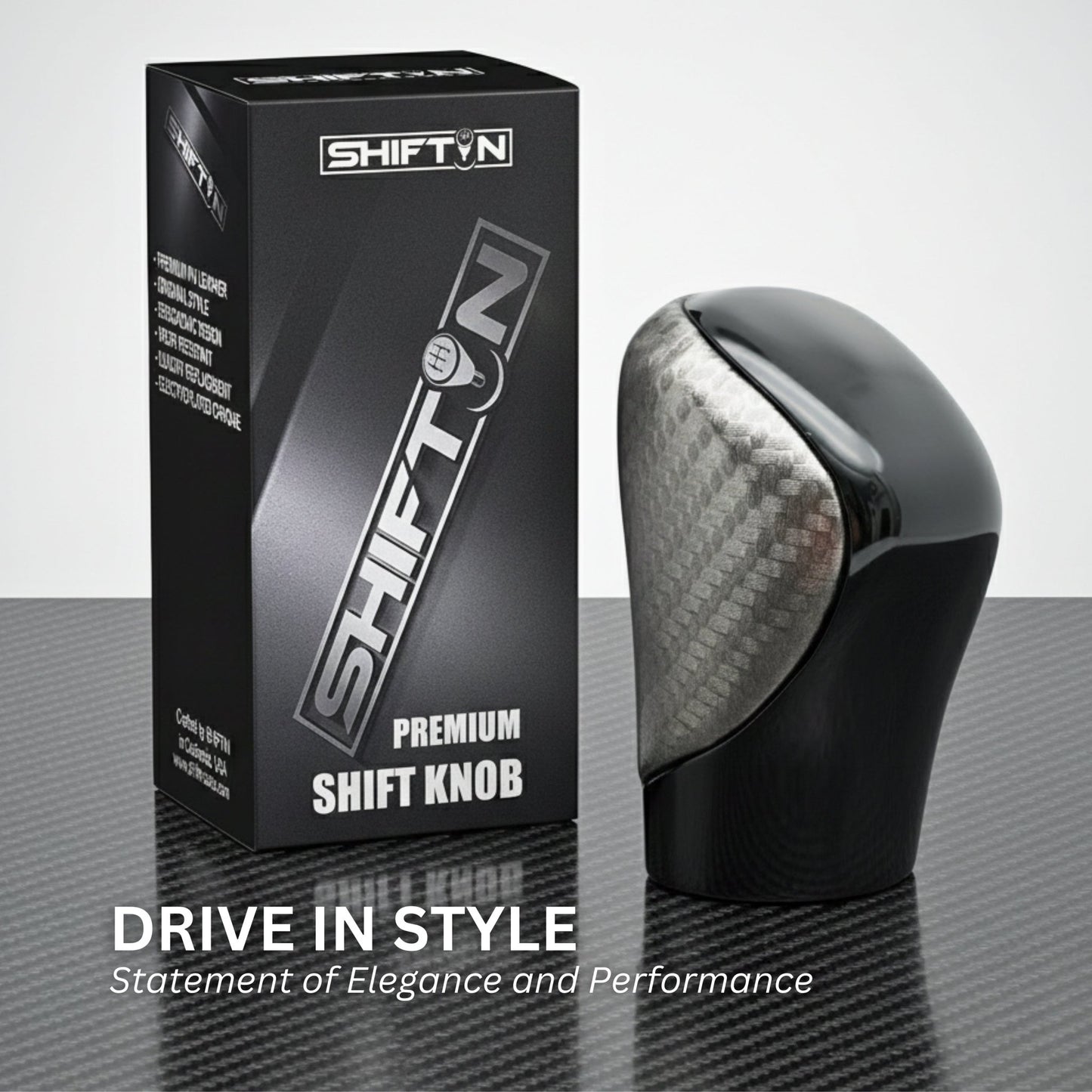 SHIFTIN Gear Shift Knob Shifter for Lexus ES GS GX-460 IS250 NX RC200t RX 300 350-h 450-hL 2014-2023 - UGzPB