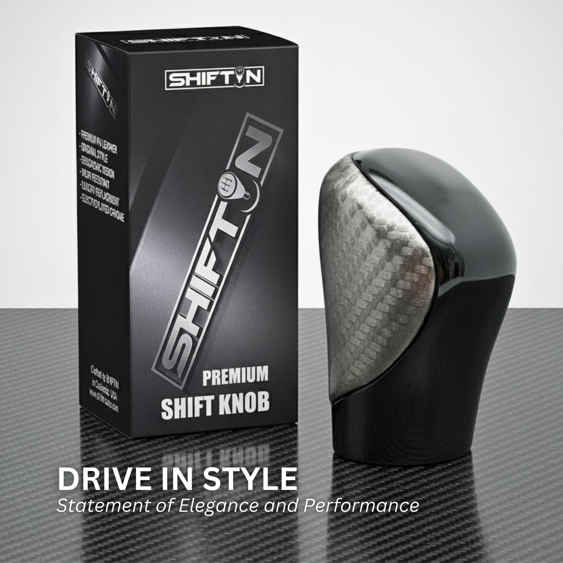 SHIFTIN Gear Shift Knob Shifter for Lexus ES GS GX-460 IS250 NX RC200t RX 300 350-h 450-hL 2014-2023 - UGzPB