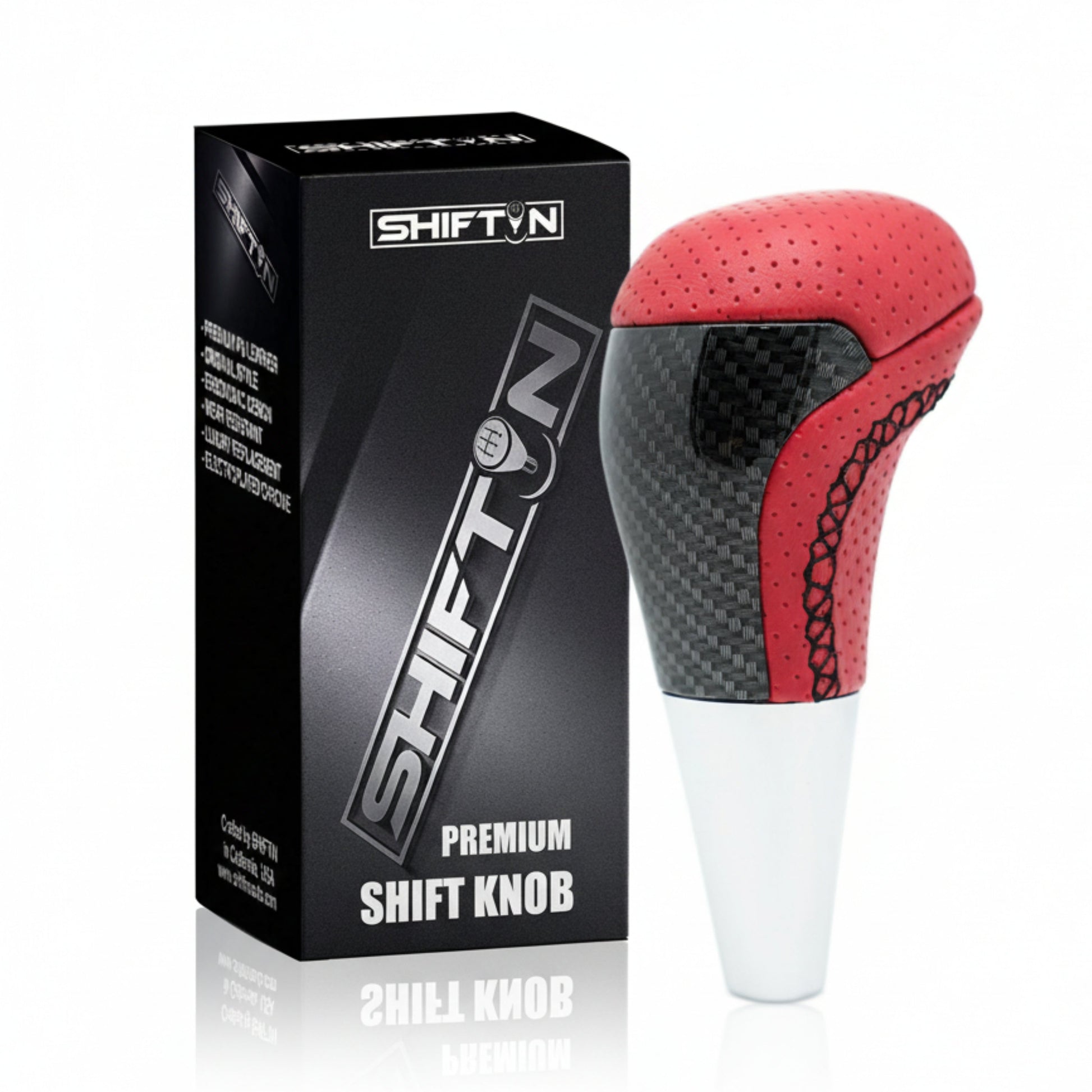 SHIFTIN Large Aftermarket Replacement Gear Shift Knob fit for Toyota Land Cruiser Tundra 4Runner Fortuner and Lexus LX 570 470 RX LS - LRxZp