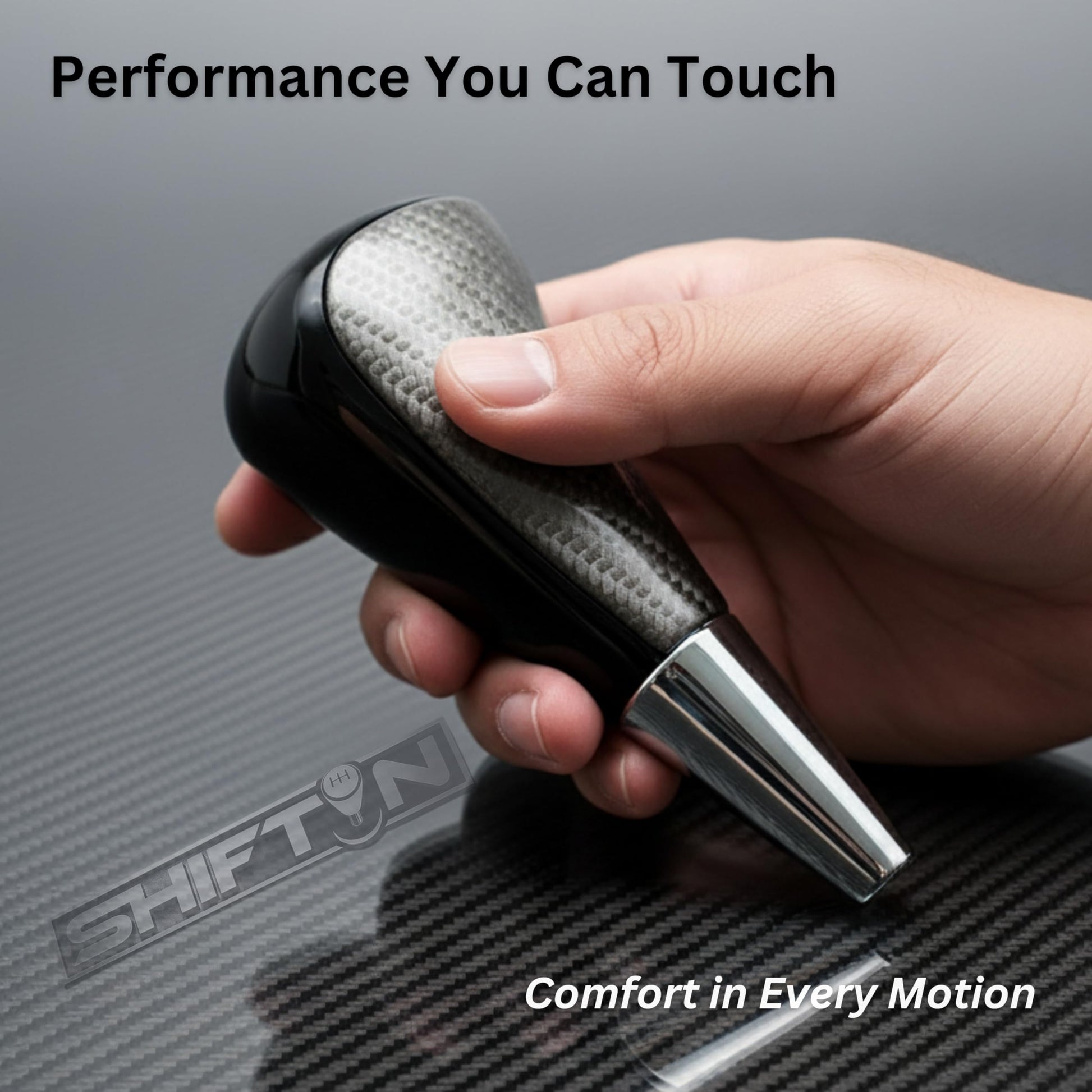SHIFTIN Large Gear Shifter Knob Compatible with Lexus LX - 470 LX570 LS - 400 LS430 RX330 RX - 350 RX400h and Toyota, Acura, Mazda Cars - LBZPB