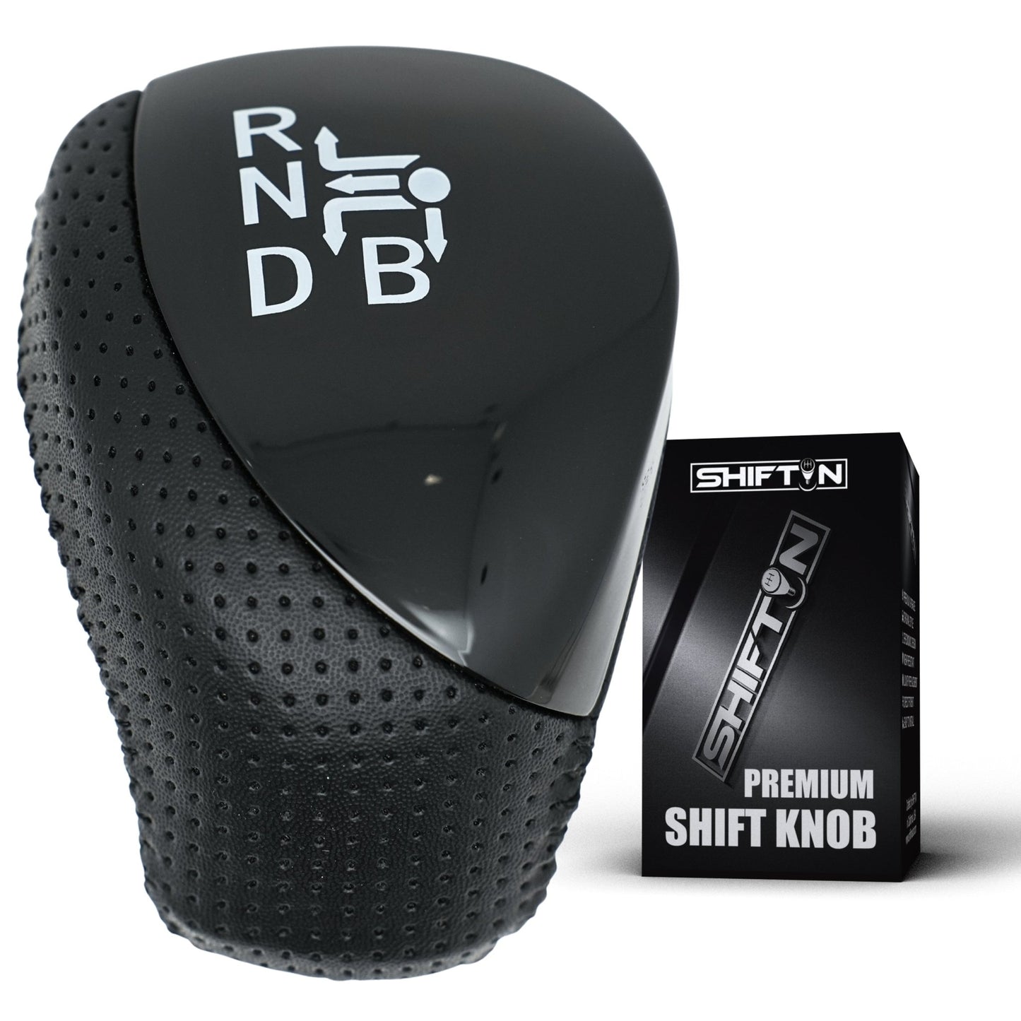SHIFTIN Premium Replacement Gear Shift Knob Shifter for Toyota Prius Auris Prius Plug-in Hybrid - PrBPB-L