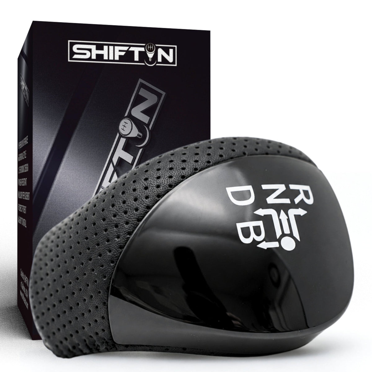 SHIFTIN Premium Replacement Gear Shift Knob Shifter for Toyota Prius Auris Prius Plug-in Hybrid - PrBPB-L