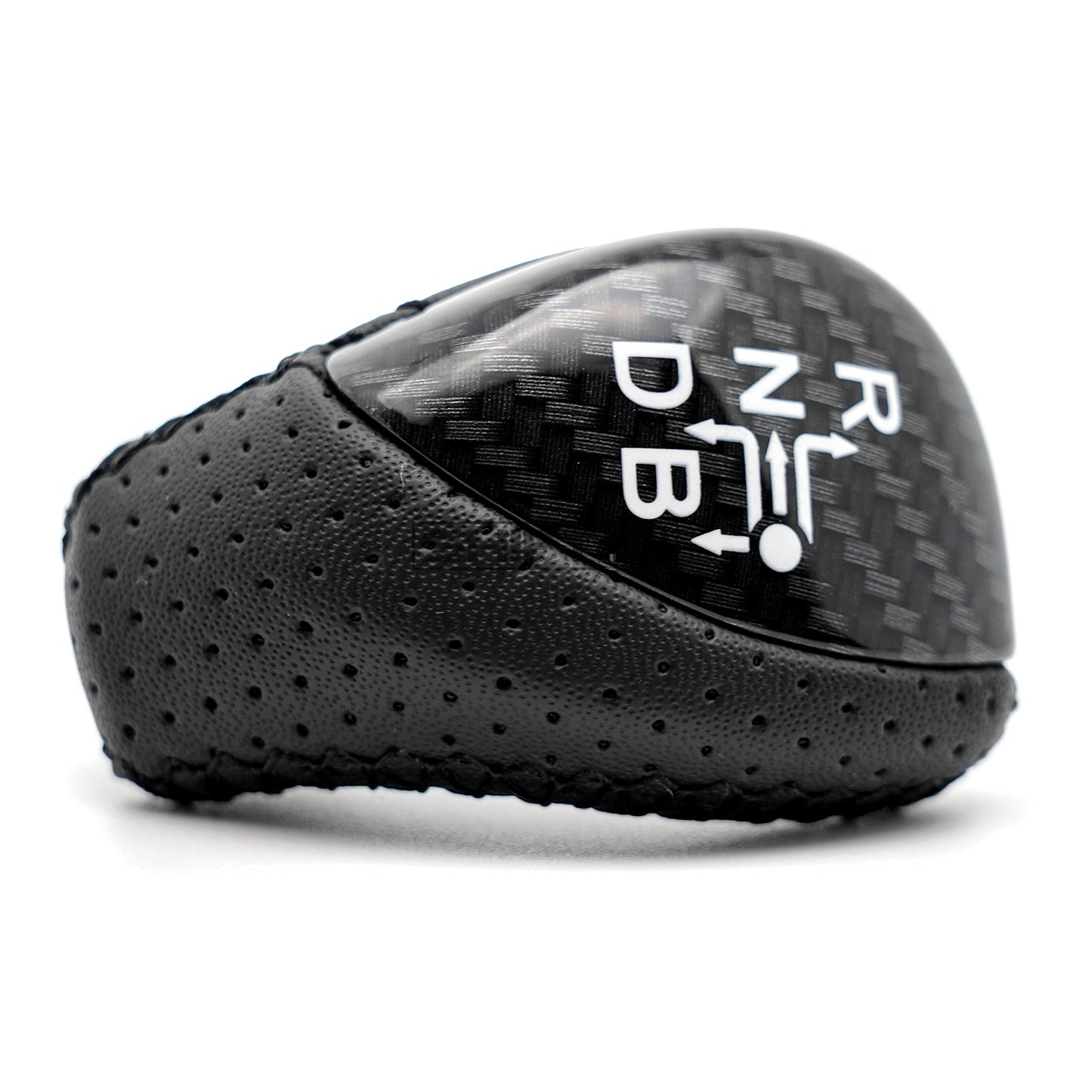 SHIFTIN Premium Replacement Gear Shift Knob Shifter for Toyota Prius Auris Prius Plug-in Hybrid - Carbon Fiber