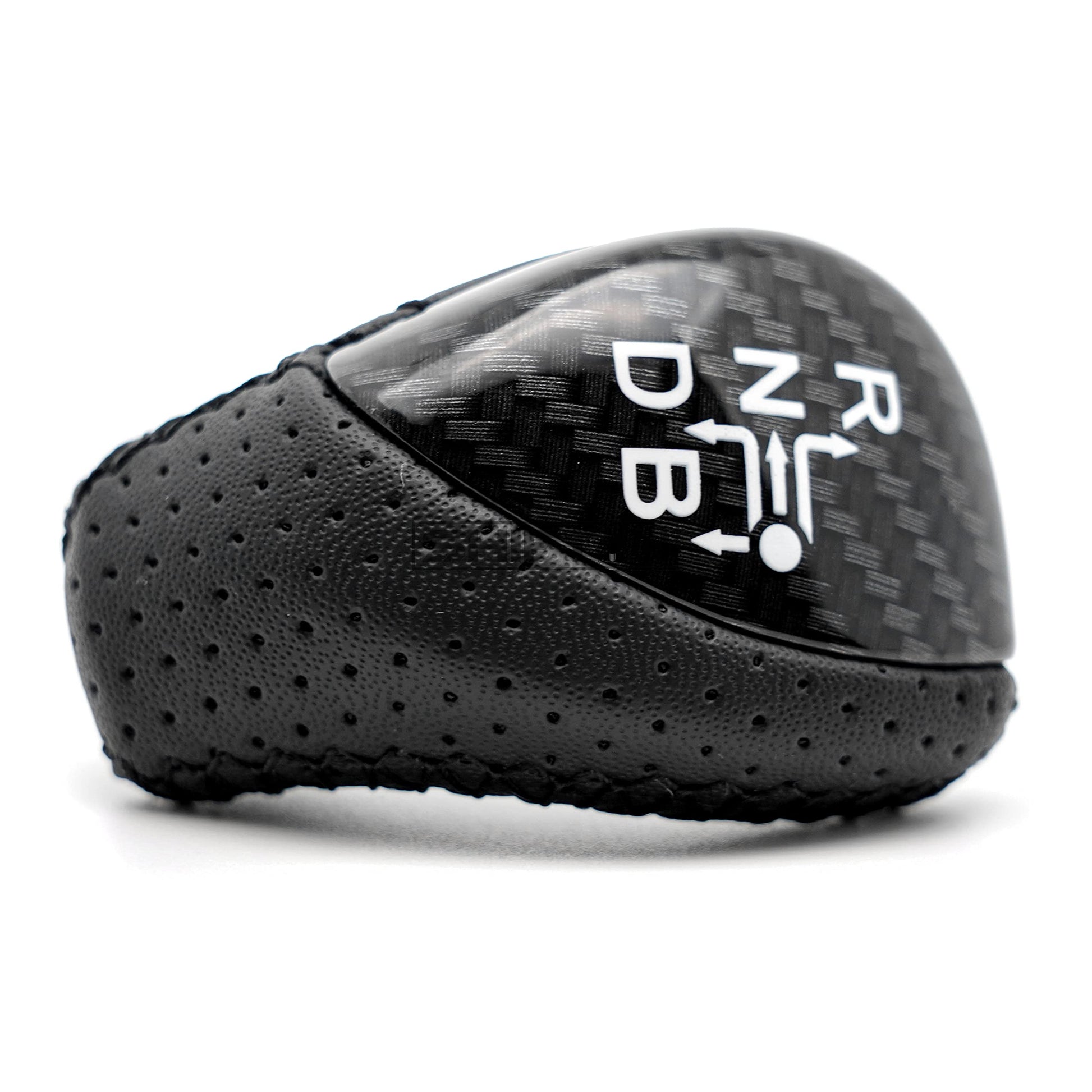SHIFTIN Premium Replacement Gear Shift Knob Shifter for Toyota Prius Auris Prius Plug-in Hybrid - Carbon Fiber