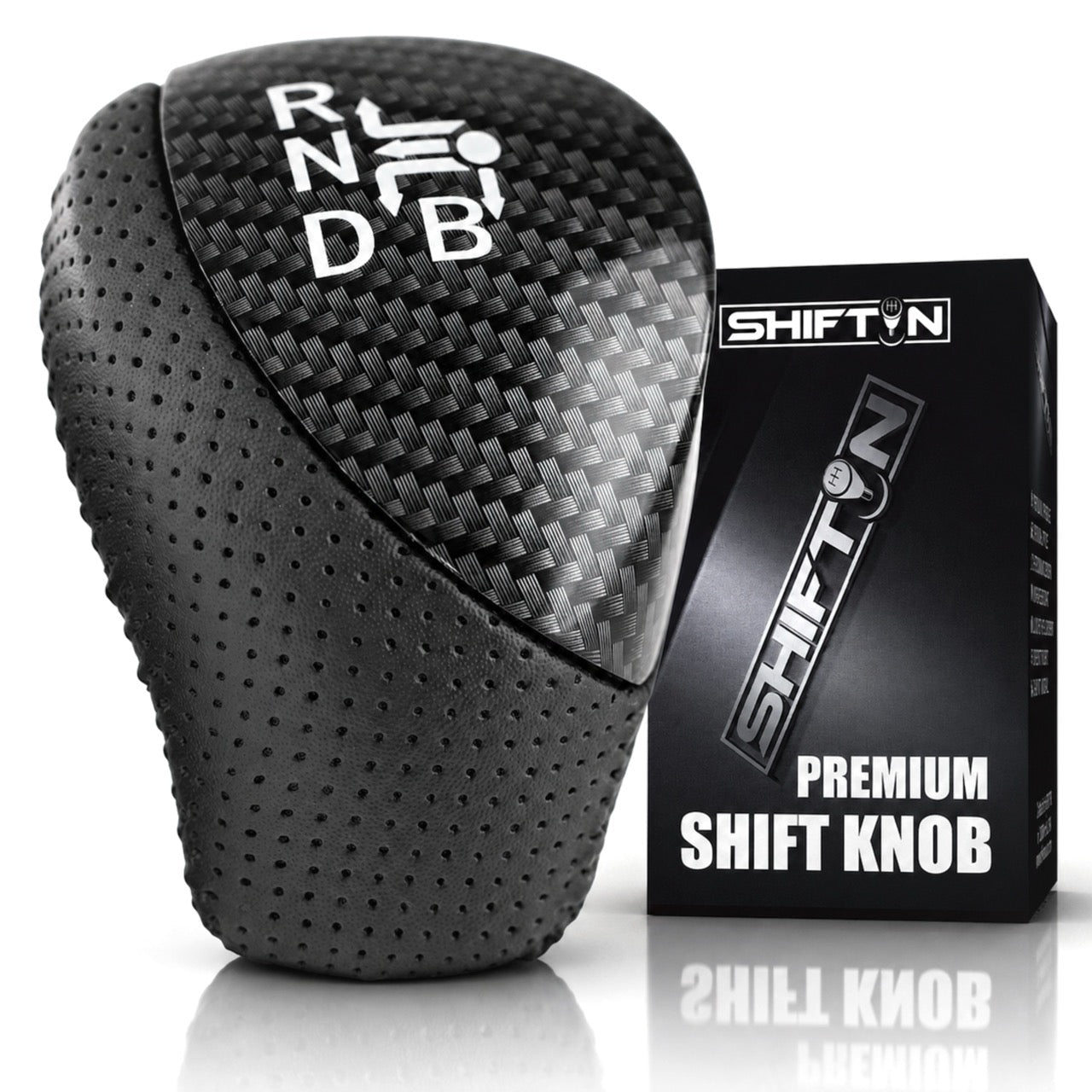 SHIFTIN Premium Replacement Gear Shift Knob Shifter for Toyota Prius Auris Prius Plug-in Hybrid - PrZZp-L