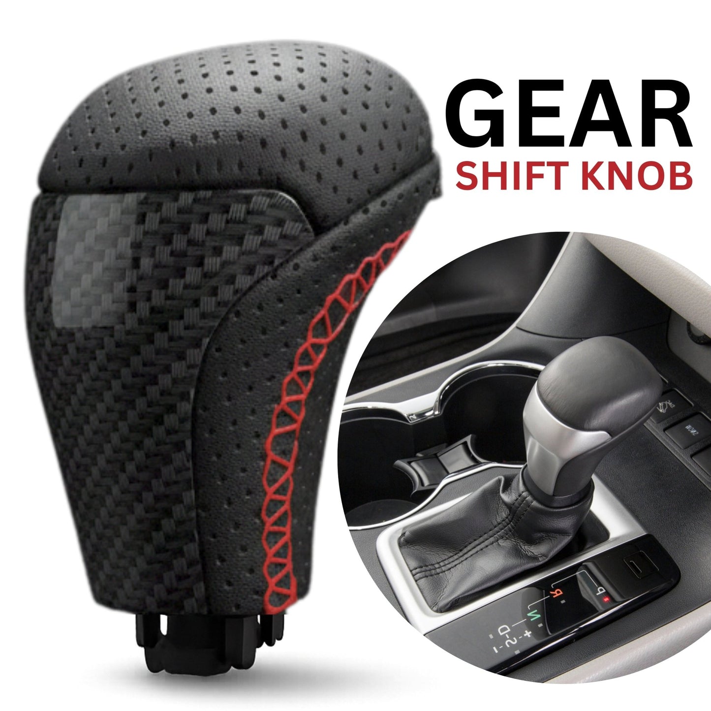 SHIFTIN Replacement Gear Shift Knob Shifter for Toyota Highlander 2014 - 2019 Tacoma 2016 - 2023 - LCxGZ - H