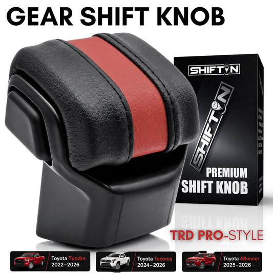 Gear Shift Knob for Toyota Tundra 2022- 2026, Tacoma 2024-2026, 4Runner 2025-2026, Aftermarket TRD Pro Style Shifter, Replacement for OEM Part 33504-0C110-C1