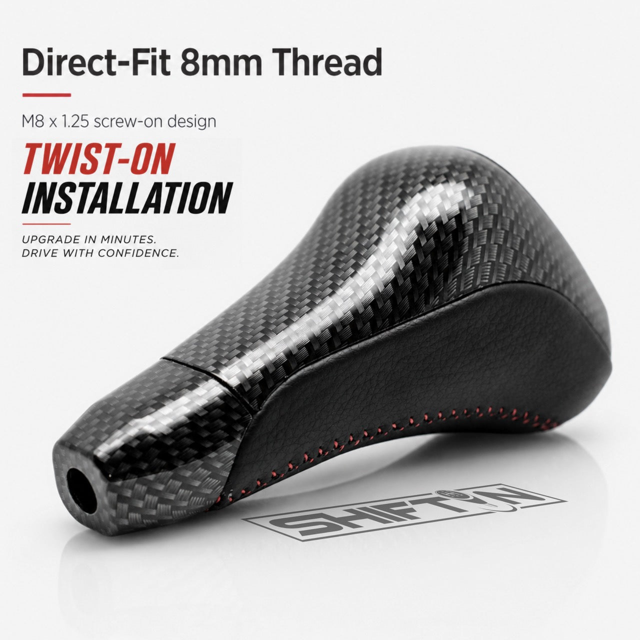 TRD Pro Style Gear Shift Knob for Toyota 4Runner Tundra Sequoia Tacoma Land Cruiser, for OEM Part PTR57-34141-22 02 - PBZZ