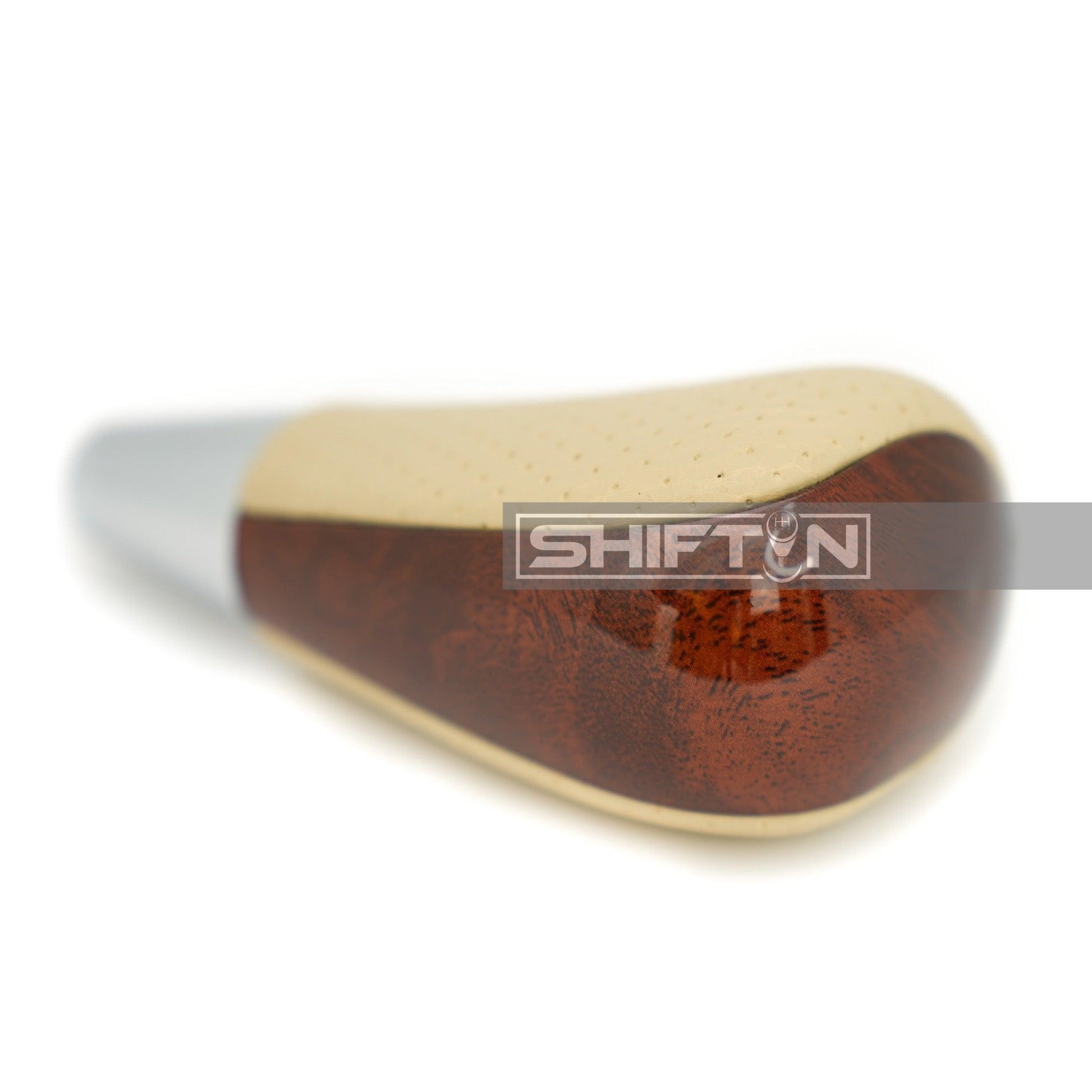 SHIFTIN-Gear-Shift-Knob-for-Toyota-Avalon-Yaris-4Runner-Sienna-Camry-Solara-Rav4-Matrix-Corolla-Venza-for-Lexus-ES-GS-IS-LS-LX-RX-SC-Scion-tC-xB-xD-iQ-Punched-Tan-Beige-Leather