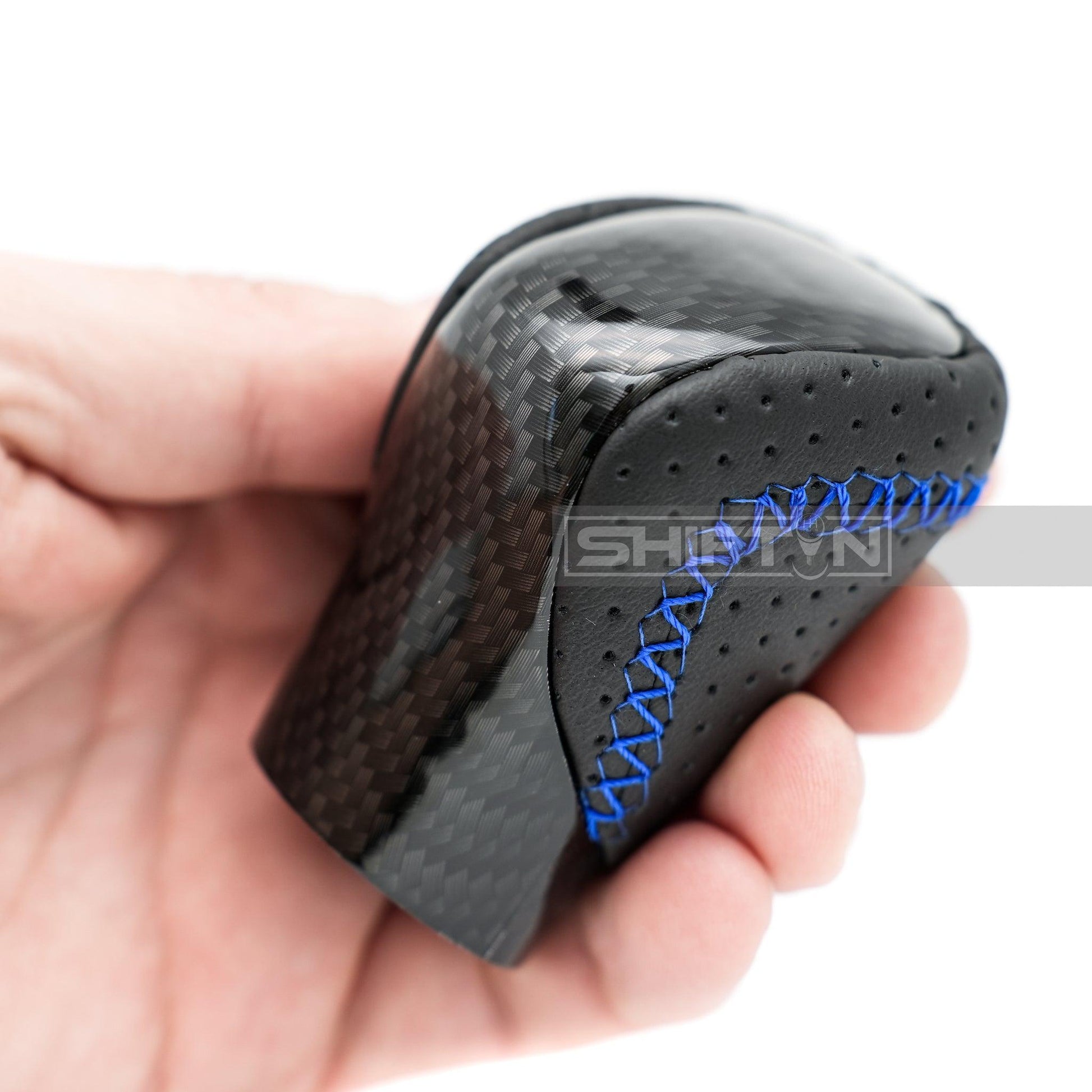 SHIFTIN-Gear-Shift-Knob-for-LEXUS-ES-GS-IS-NX300-RC350-RX-350-GX460-Gift-Lexus-Accessory-Blue-Stitch-Carbon-Fiberaaa